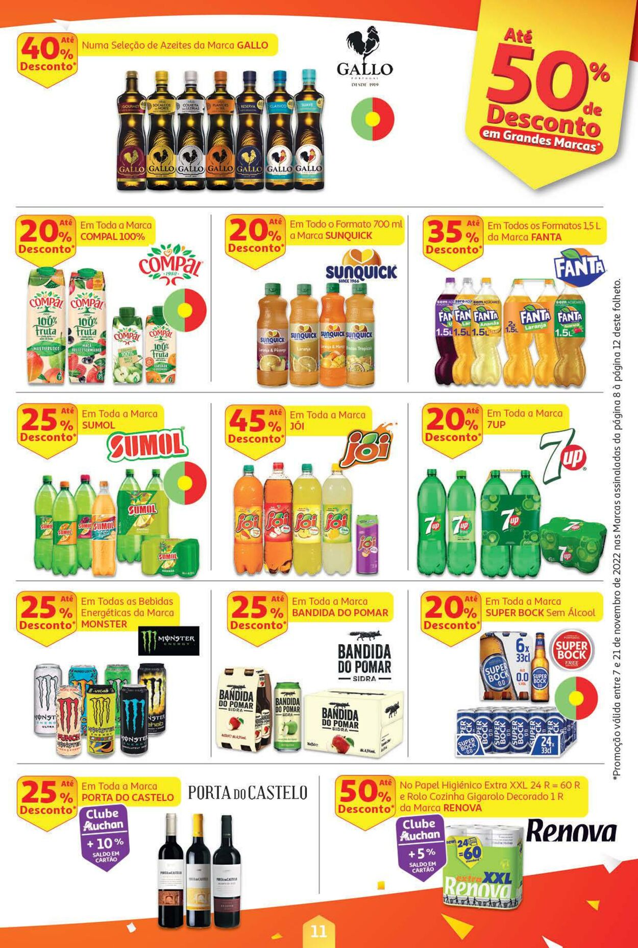 Folheto Auchan 07.11.2022 - 21.11.2022