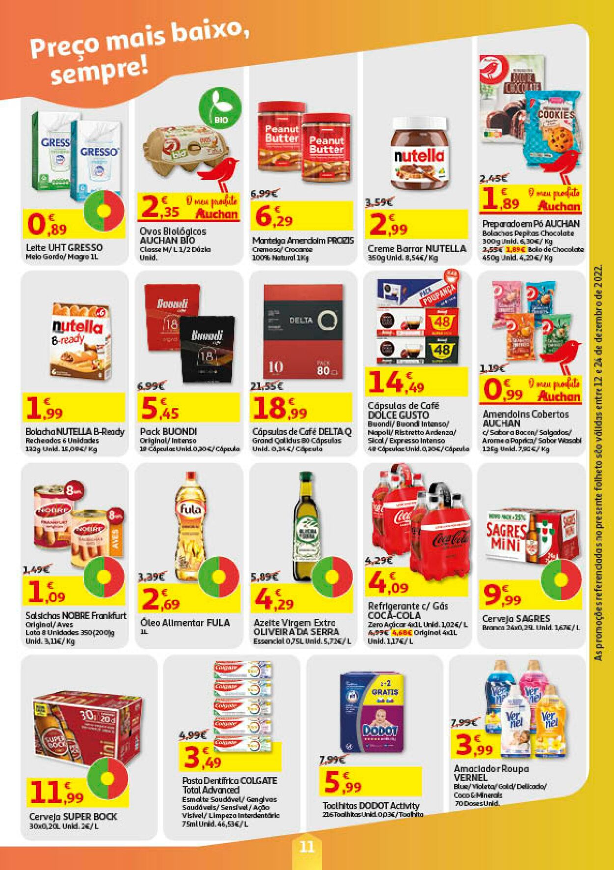 Folheto Auchan 12.12.2022 - 24.12.2022