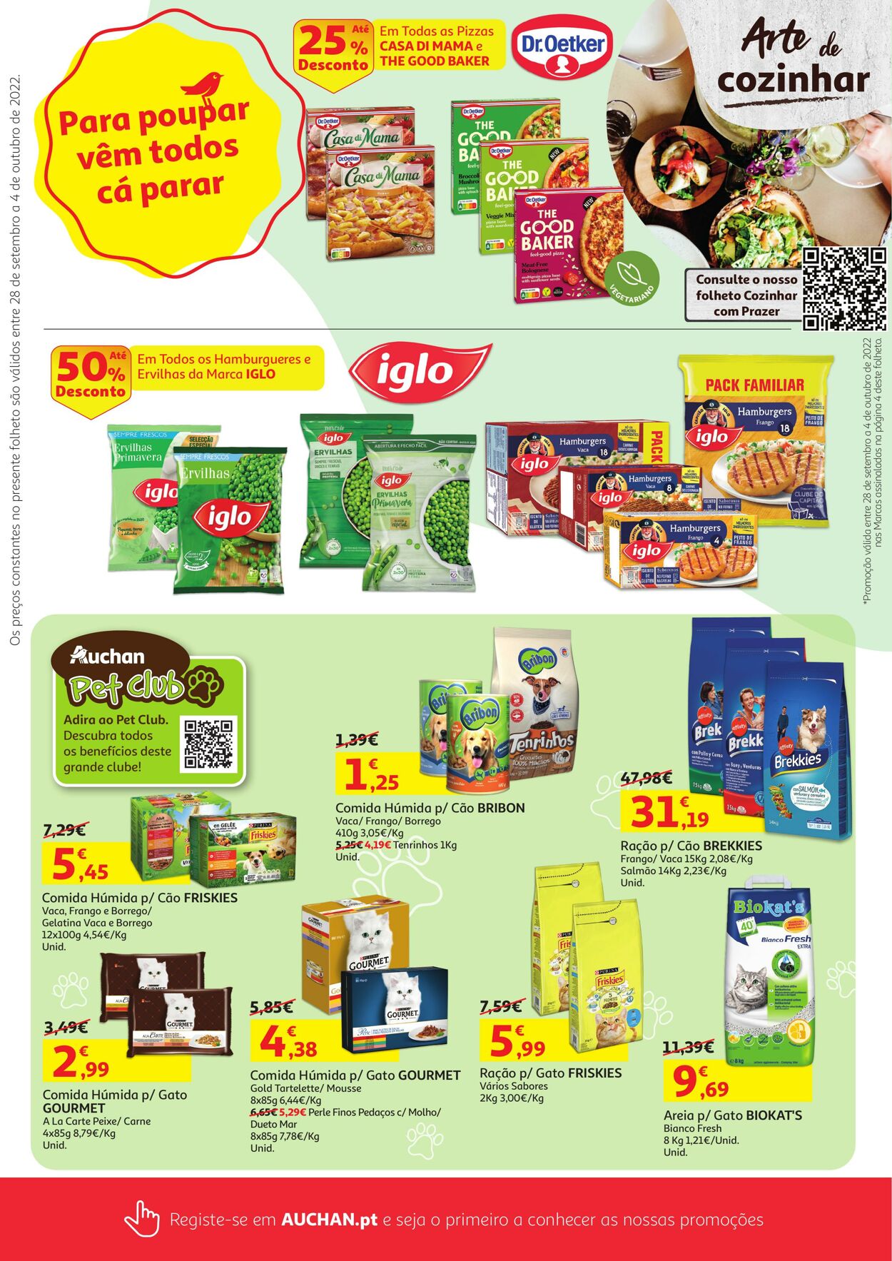 Folheto Auchan 28.09.2022 - 04.10.2022