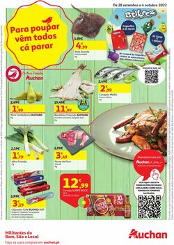 Folheto Auchan 28.09.2022 - 04.10.2022