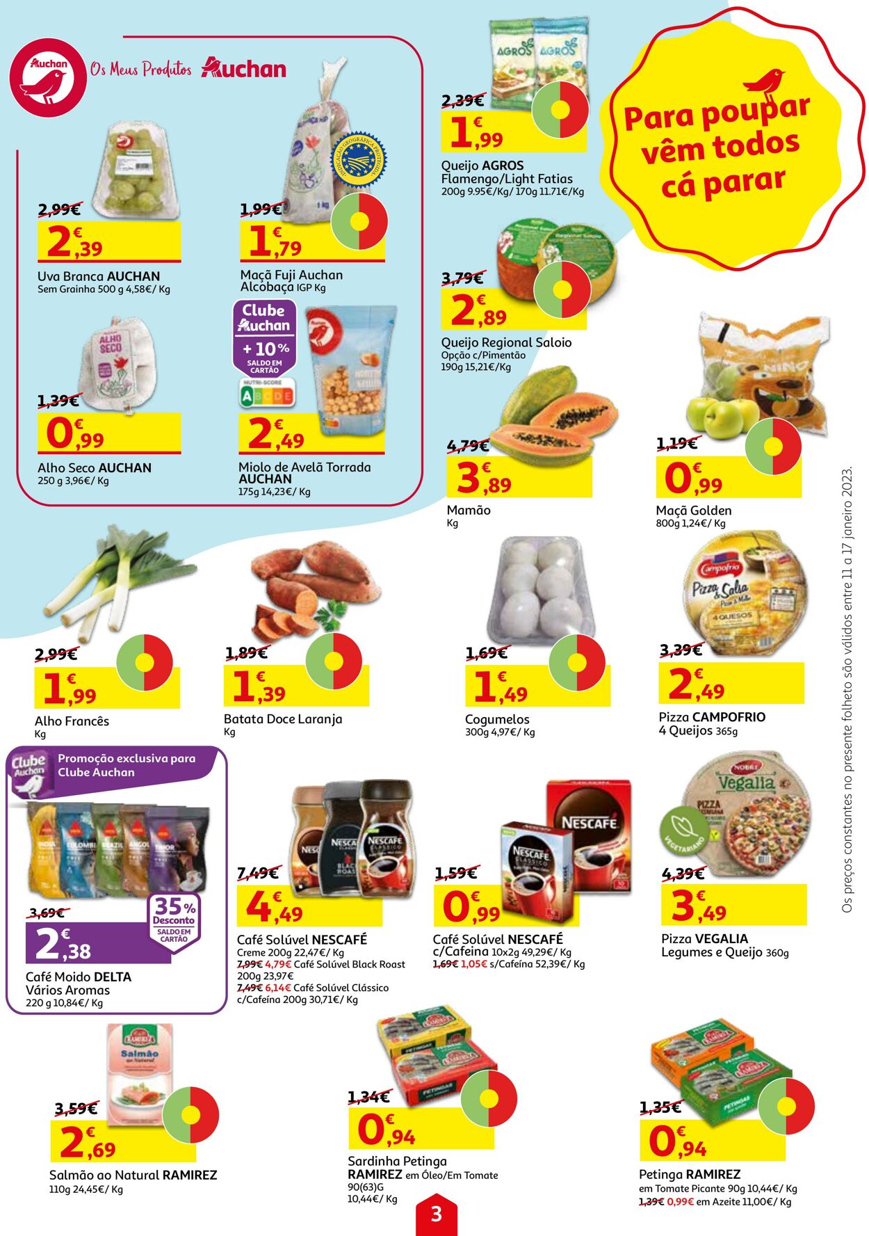 Folheto Auchan 11.01.2023 - 17.01.2023