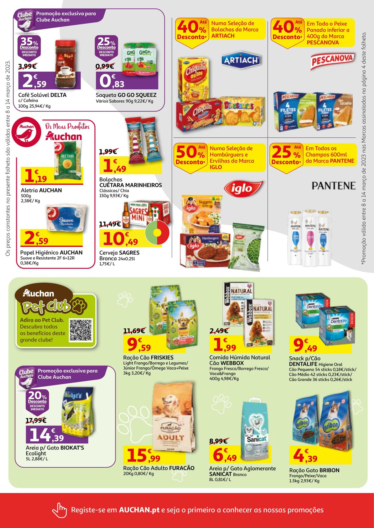 Folheto Auchan 08.03.2023 - 14.03.2023