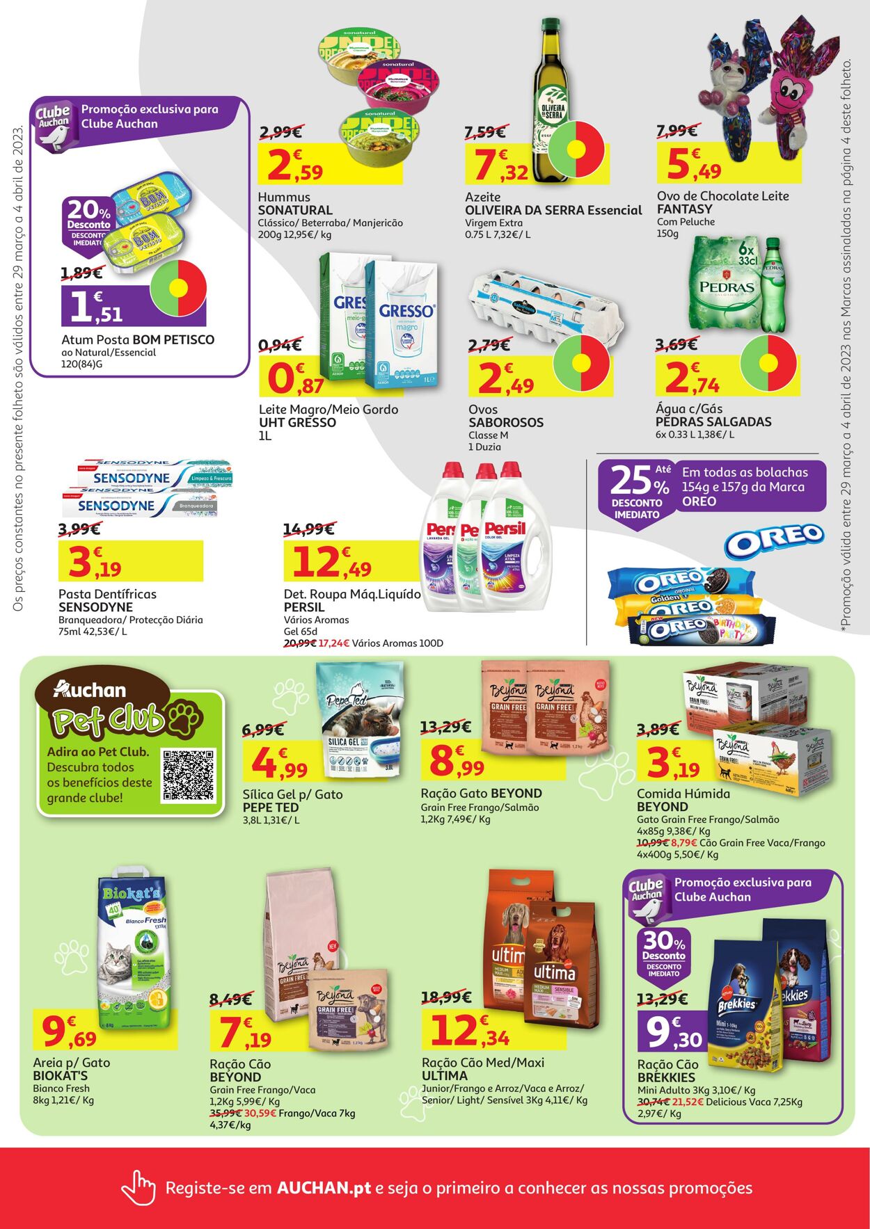 Folheto Auchan 29.03.2023 - 04.04.2023