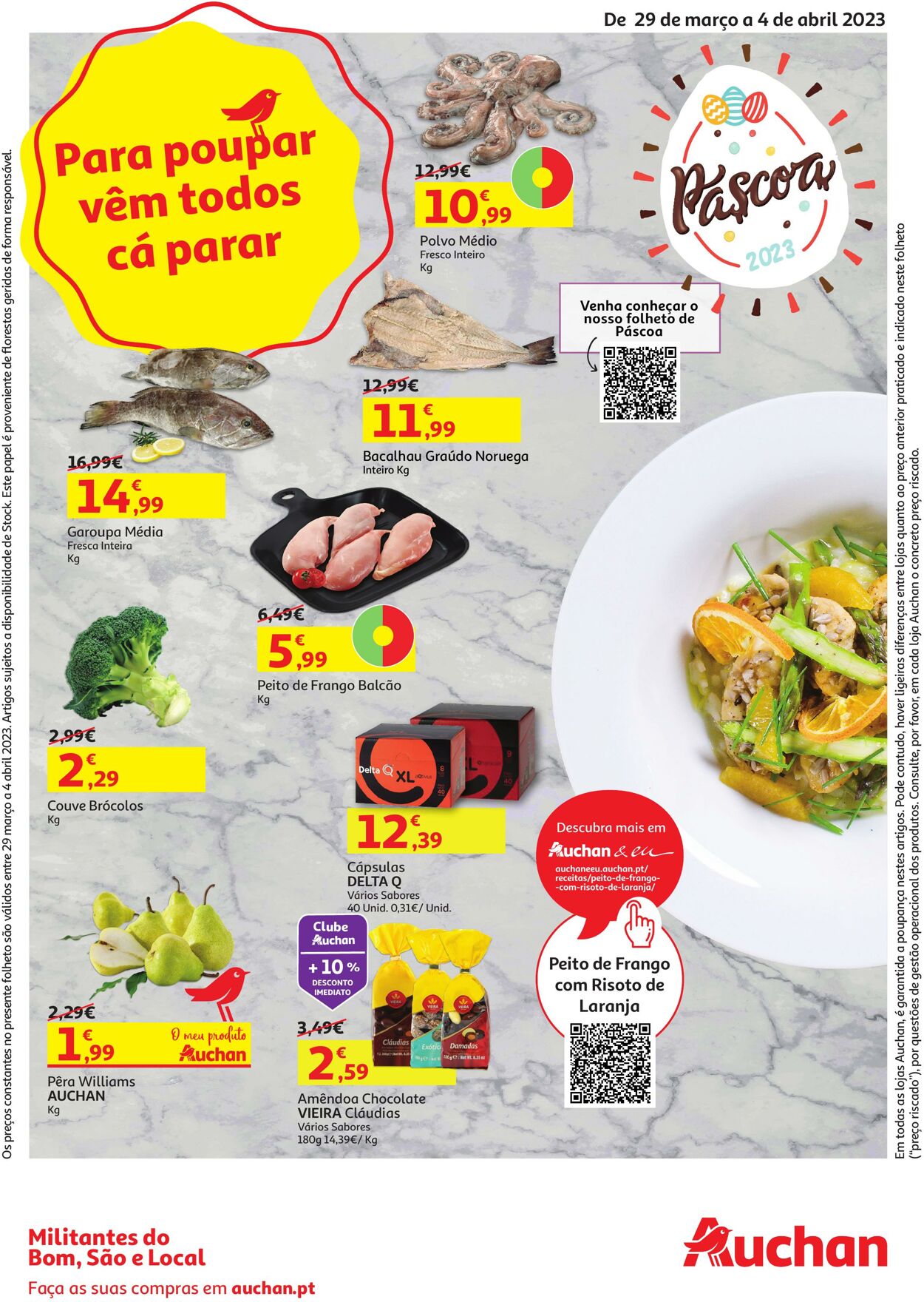 Folheto Auchan 29.03.2023 - 04.04.2023