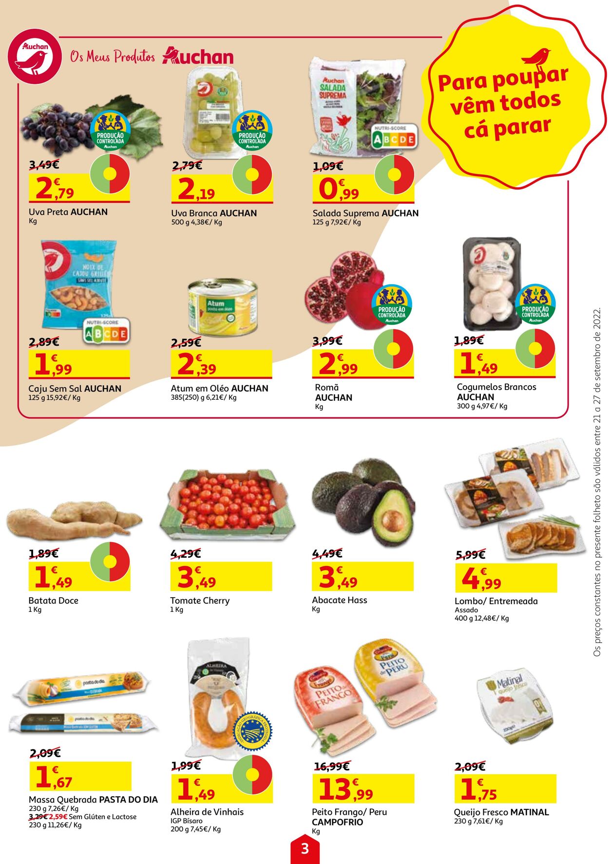 Folheto Auchan 21.09.2022 - 27.09.2022