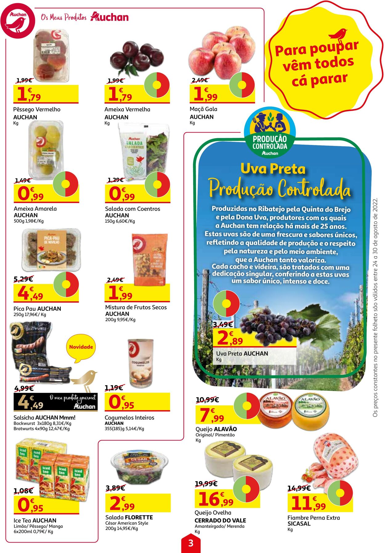 Folheto Auchan 24.08.2022 - 30.08.2022