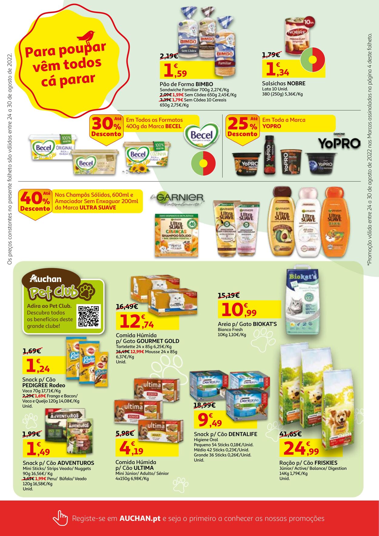 Folheto Auchan 24.08.2022 - 30.08.2022