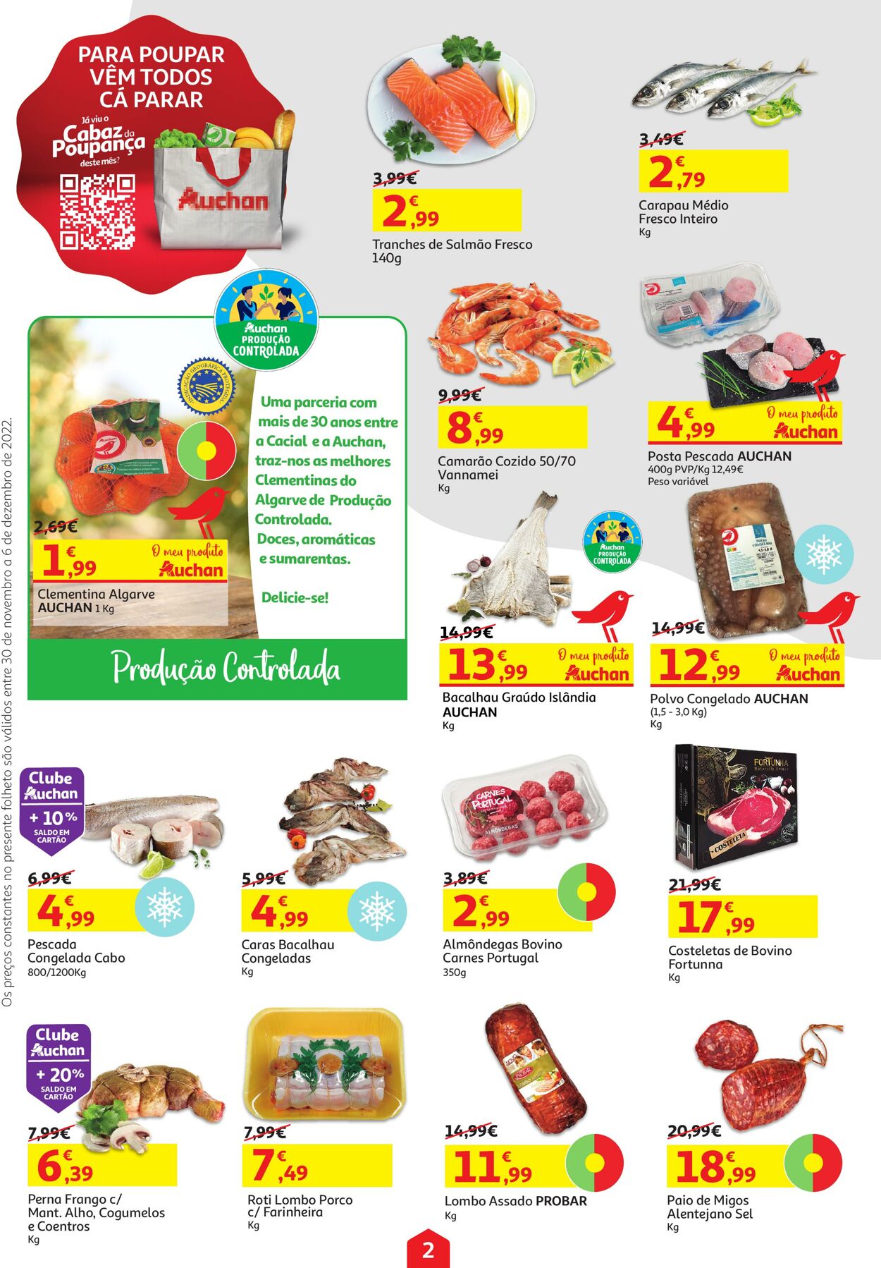 Folheto Auchan 30.11.2022 - 06.12.2022