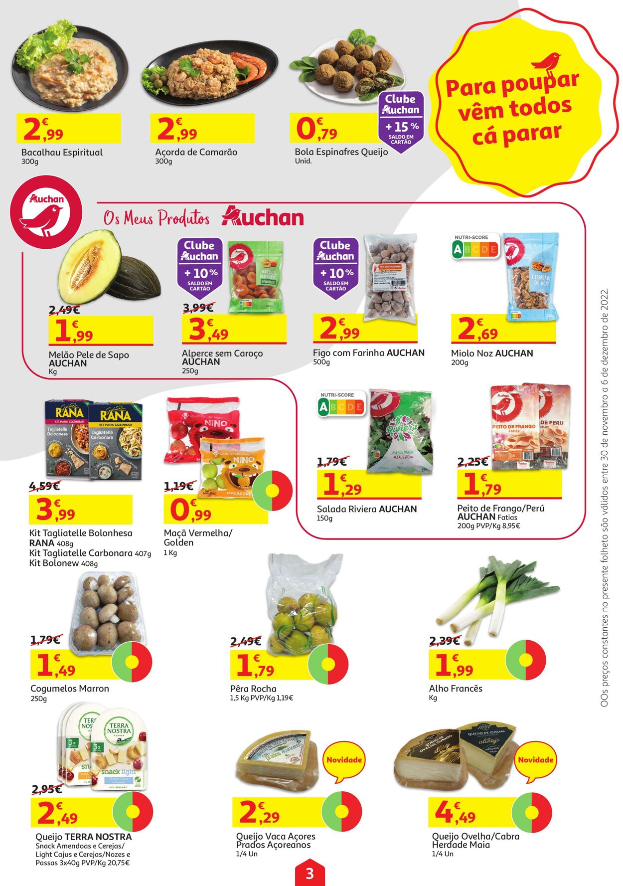 Folheto Auchan 30.11.2022 - 06.12.2022