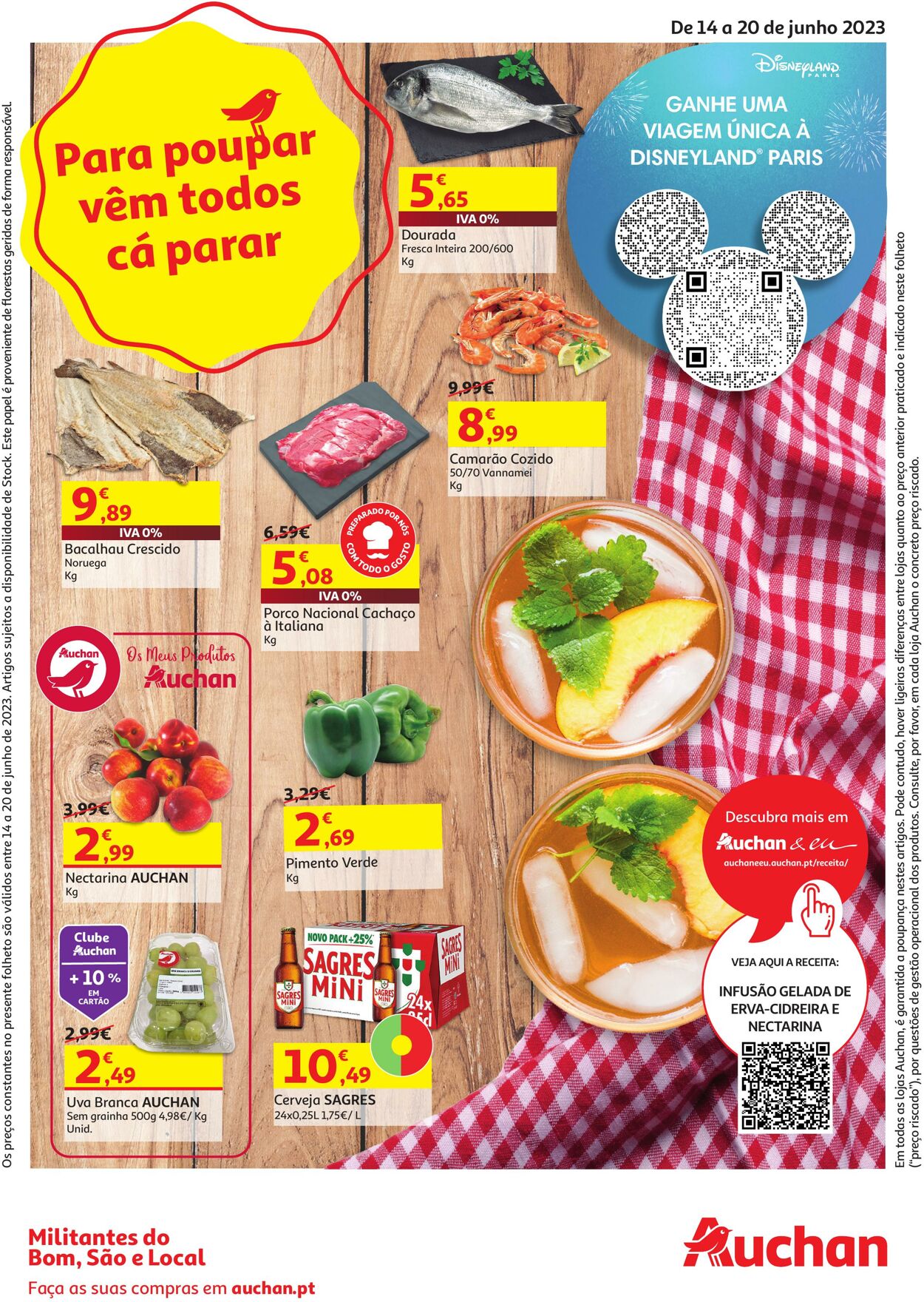 Folheto Auchan 14.06.2023 - 20.06.2023