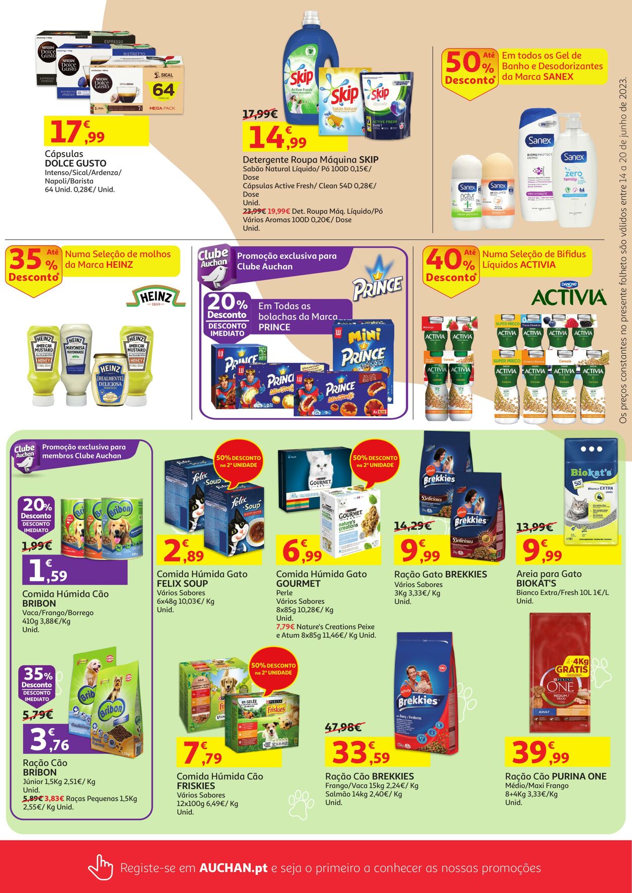 Folheto Auchan 14.06.2023 - 20.06.2023