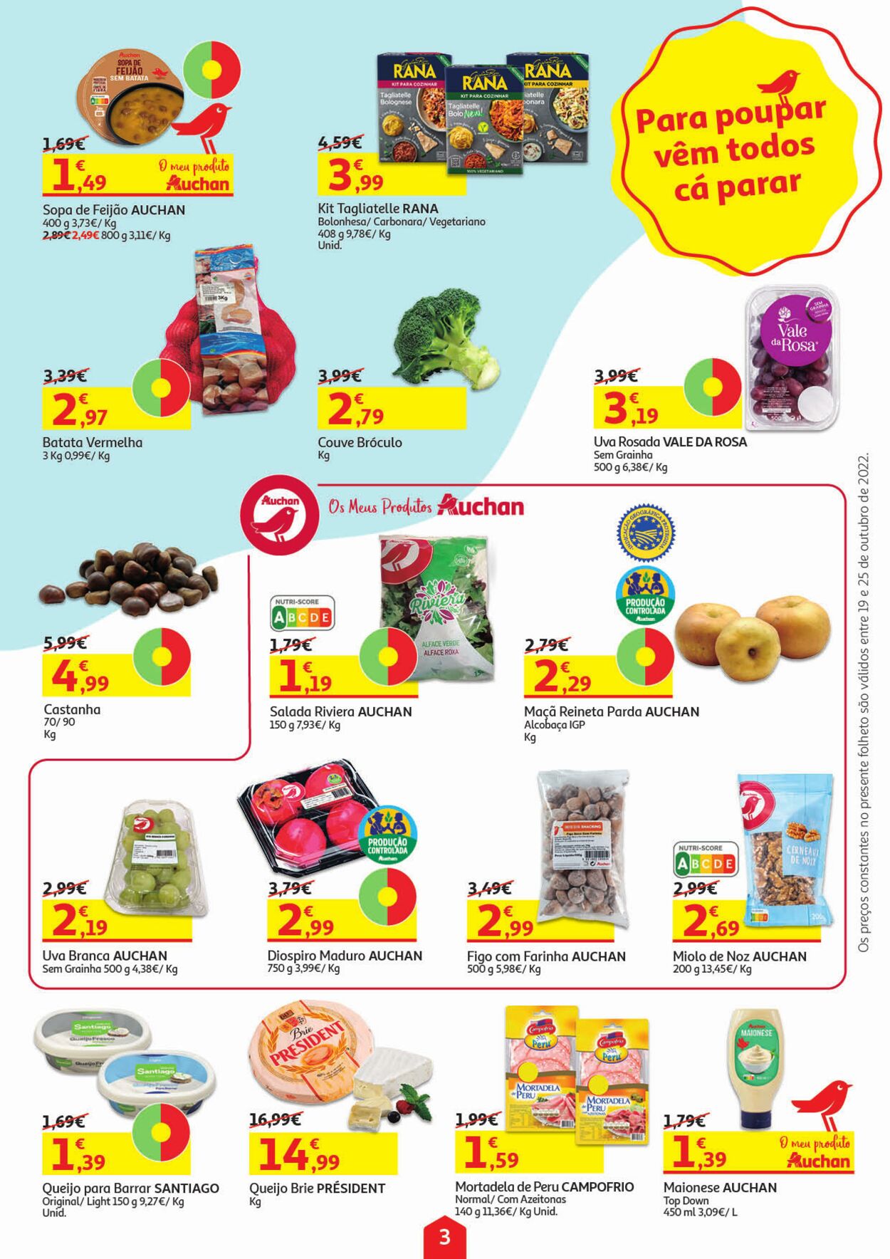 Folheto Auchan 19.10.2022 - 25.10.2022