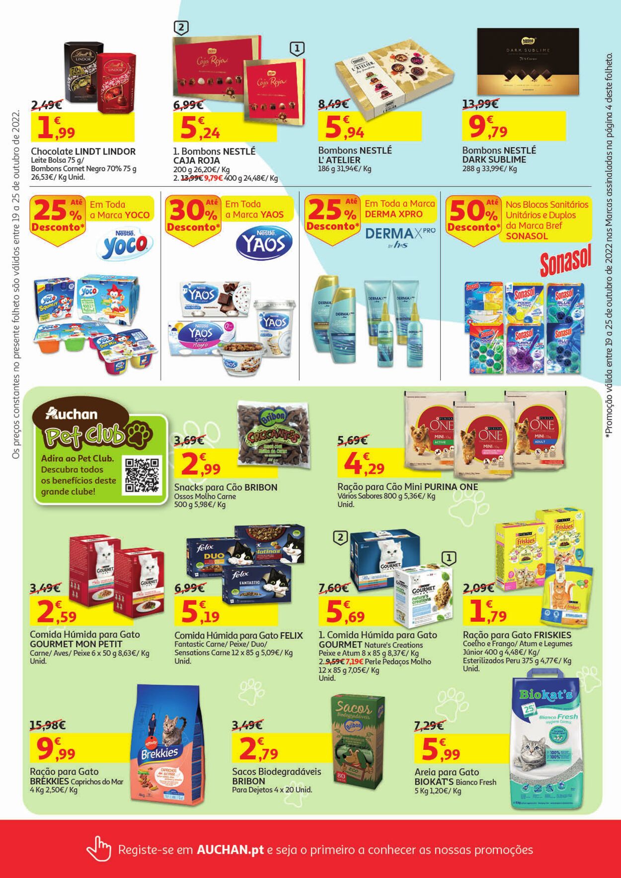 Folheto Auchan 19.10.2022 - 25.10.2022