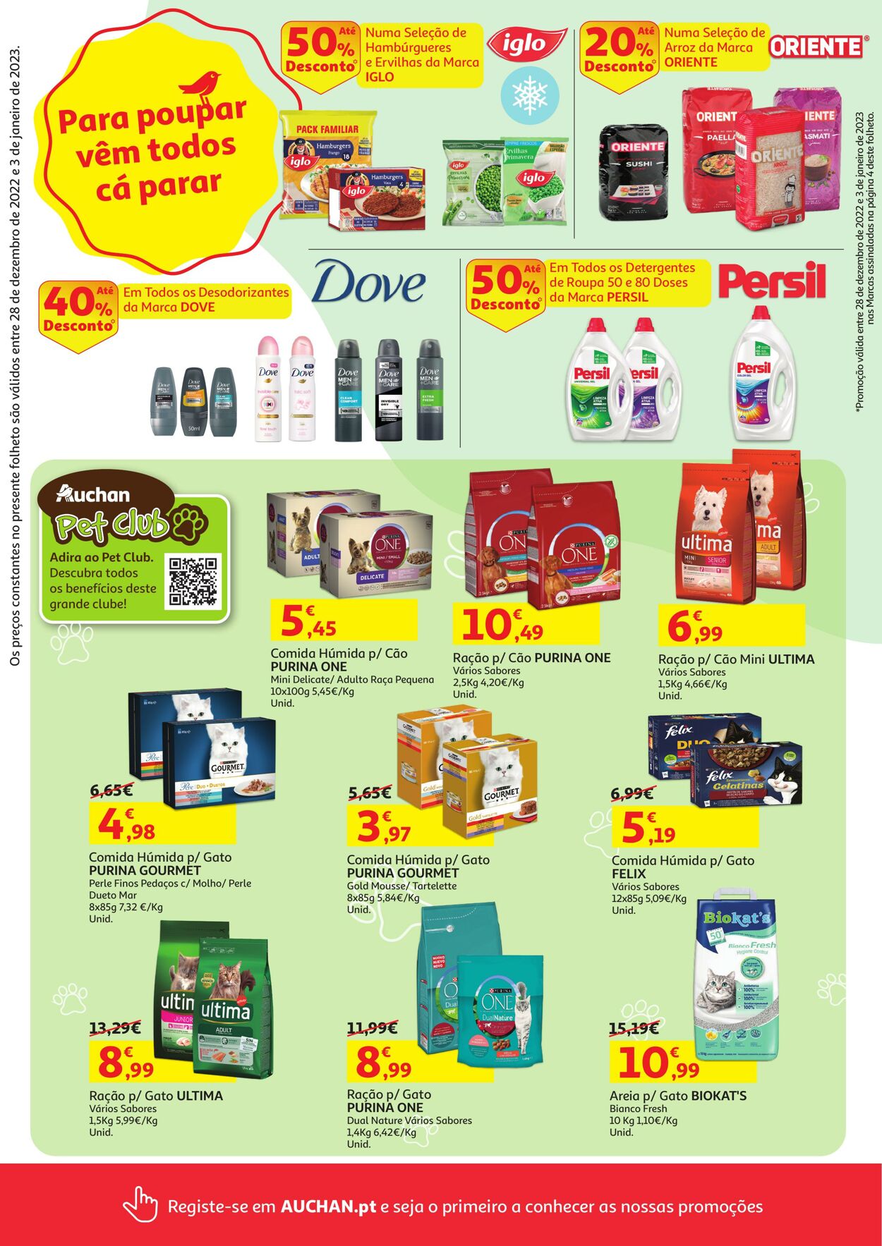 Folheto Auchan 28.12.2022 - 03.01.2023