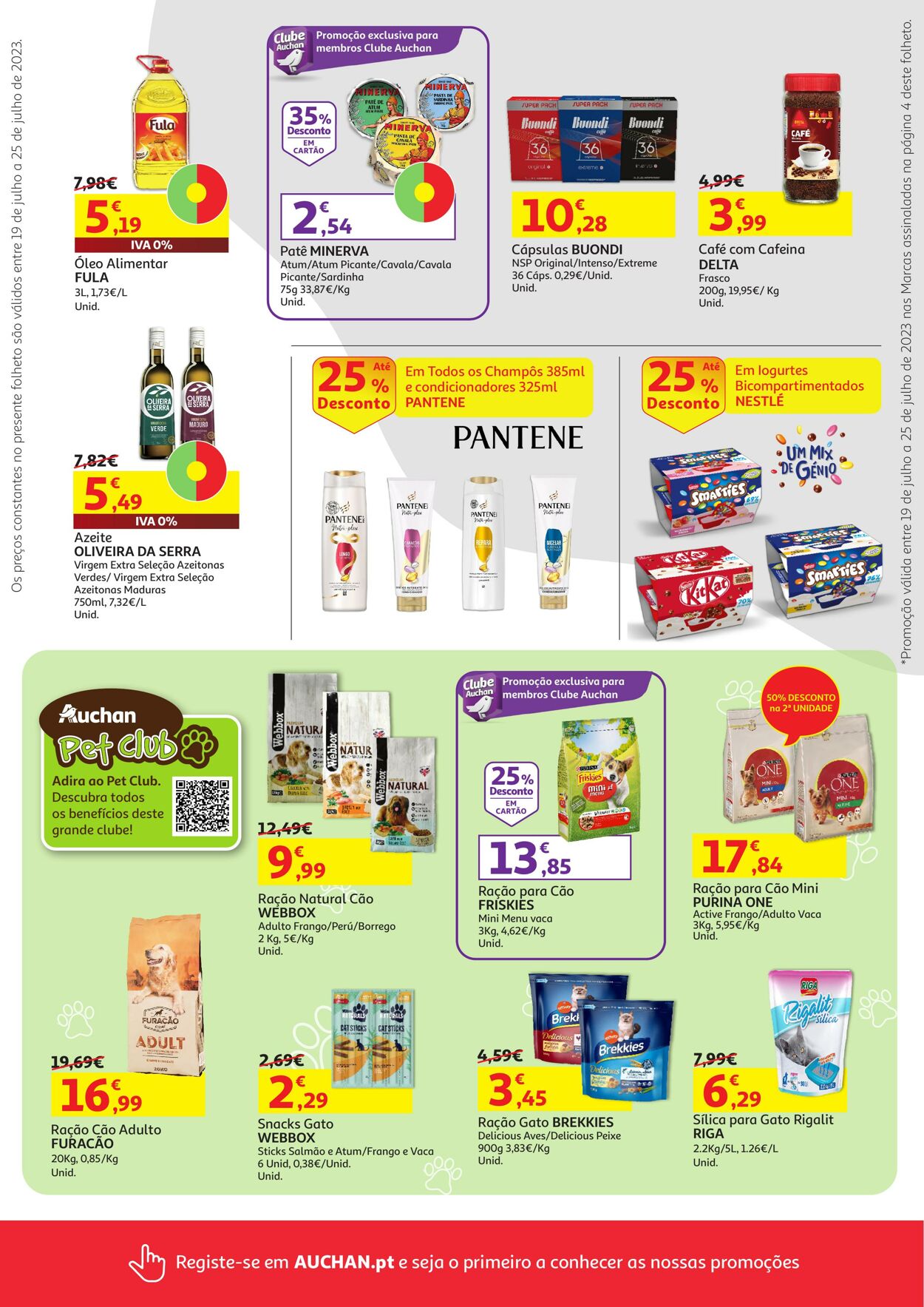 Folheto Auchan 19.07.2023 - 25.07.2023