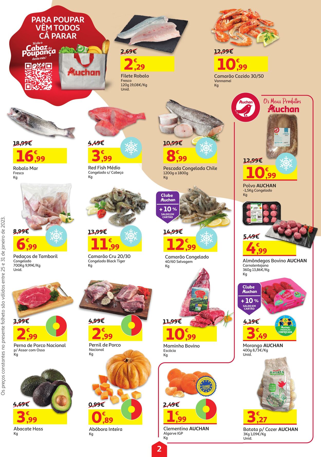 Folheto Auchan 25.01.2023 - 31.01.2023