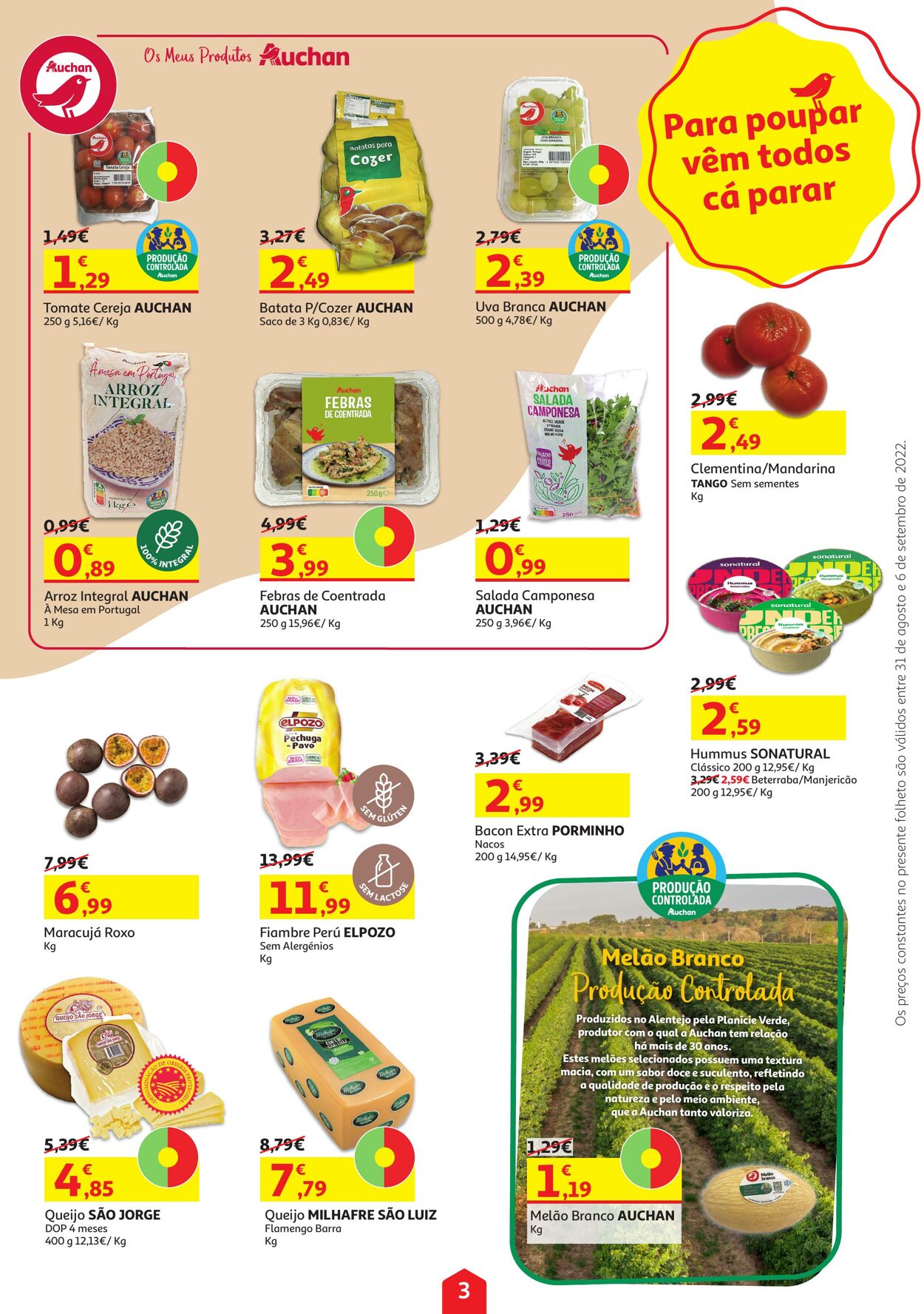 Folheto Auchan 31.08.2022 - 06.09.2022