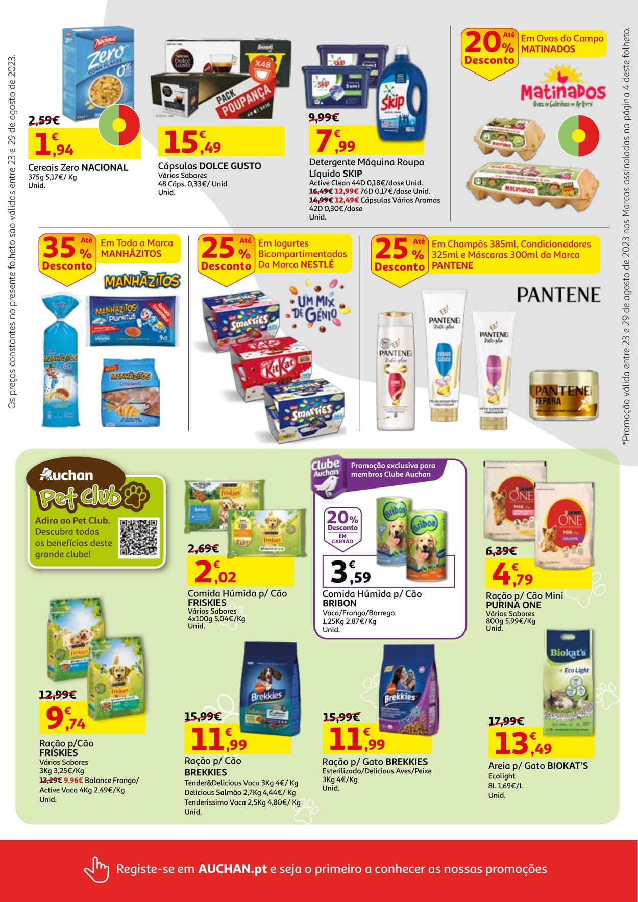 Folheto Auchan 23.08.2023 - 29.08.2023