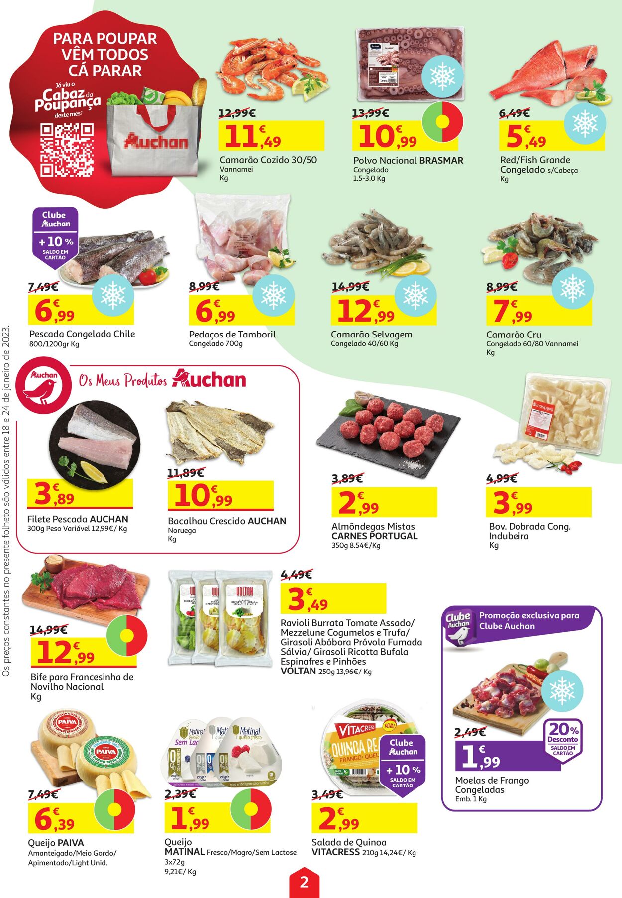 Folheto Auchan 18.01.2023 - 24.01.2023