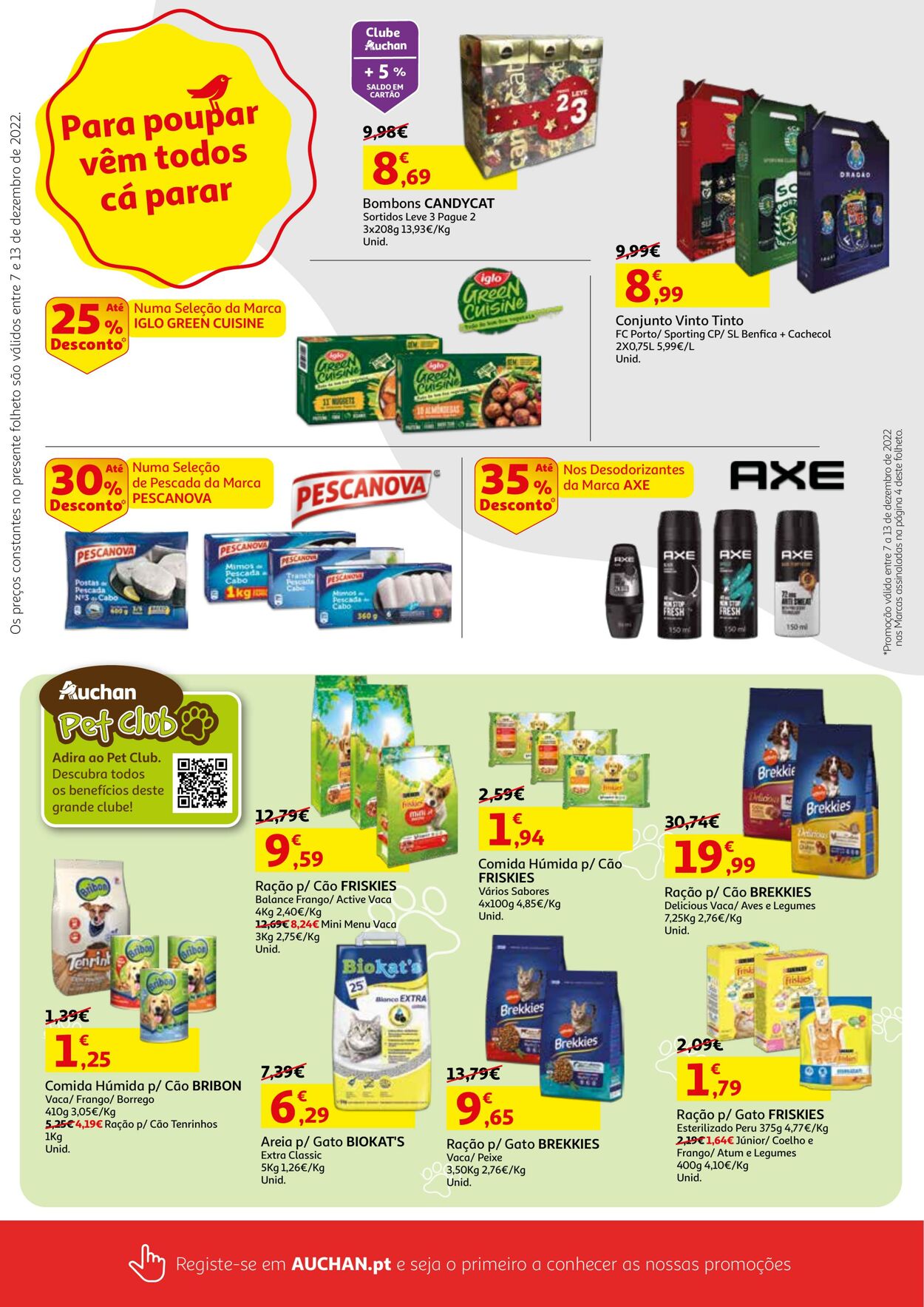 Folheto Auchan 07.12.2022 - 13.12.2022