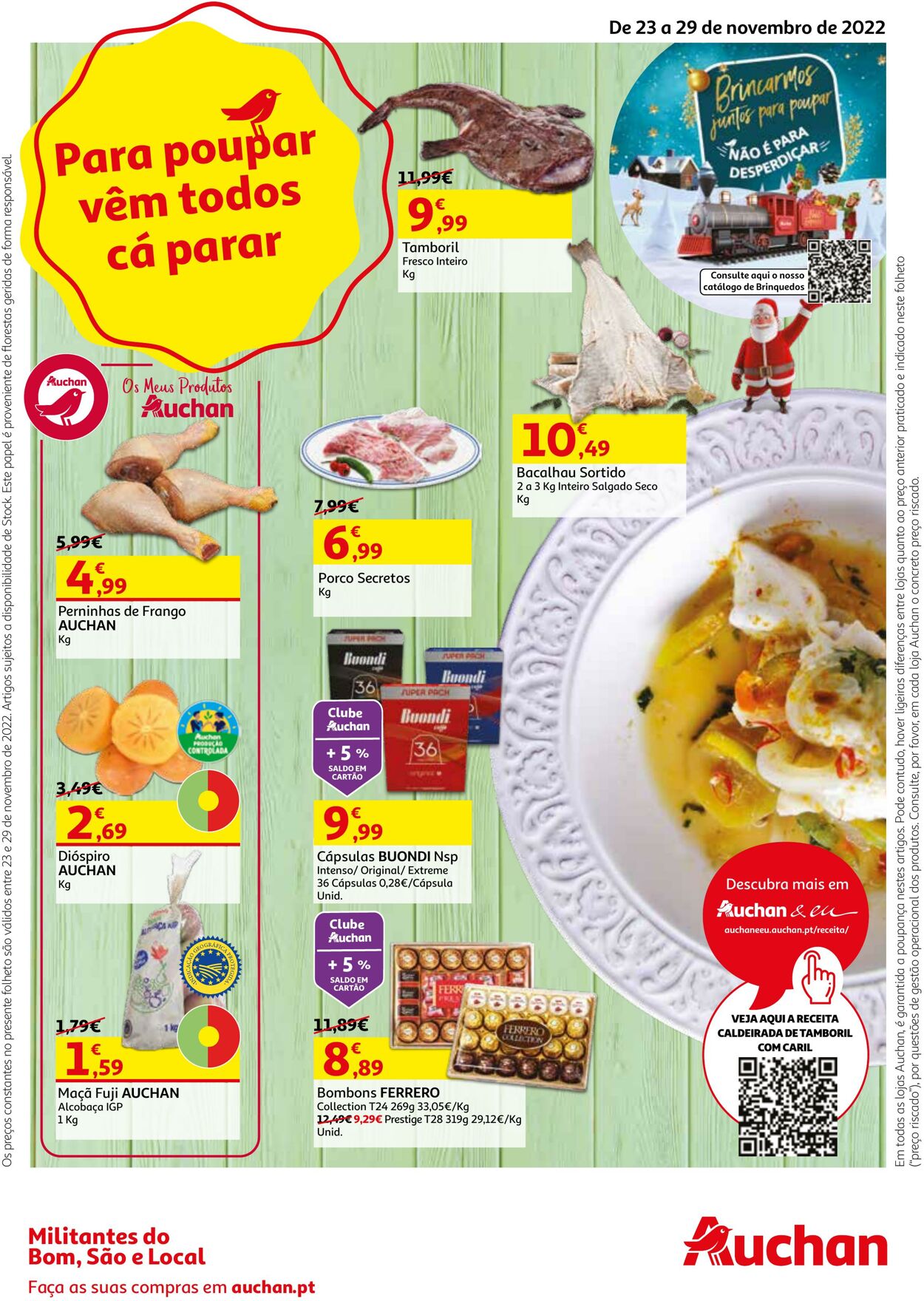 Folheto Auchan 23.11.2022 - 29.11.2022