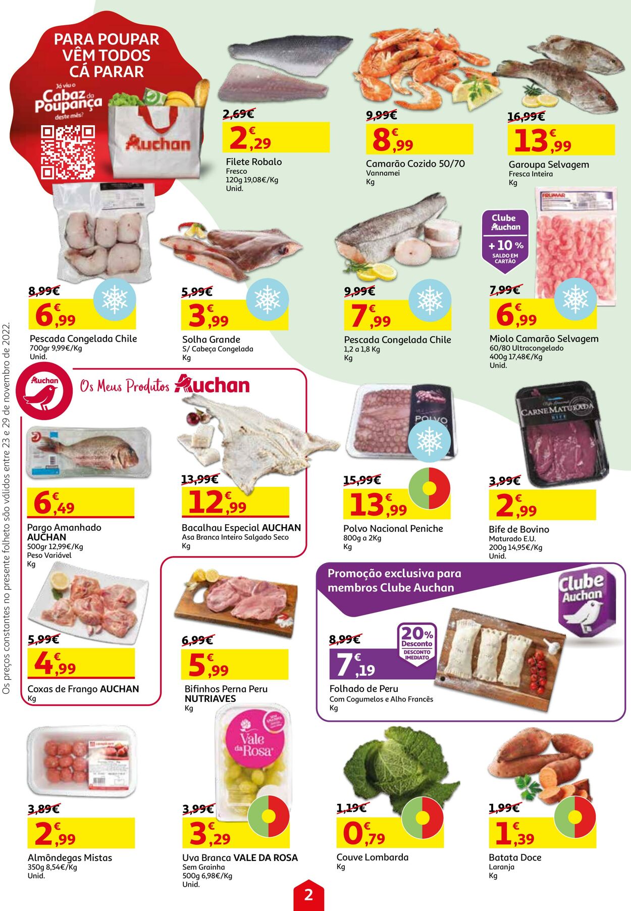 Folheto Auchan 23.11.2022 - 29.11.2022