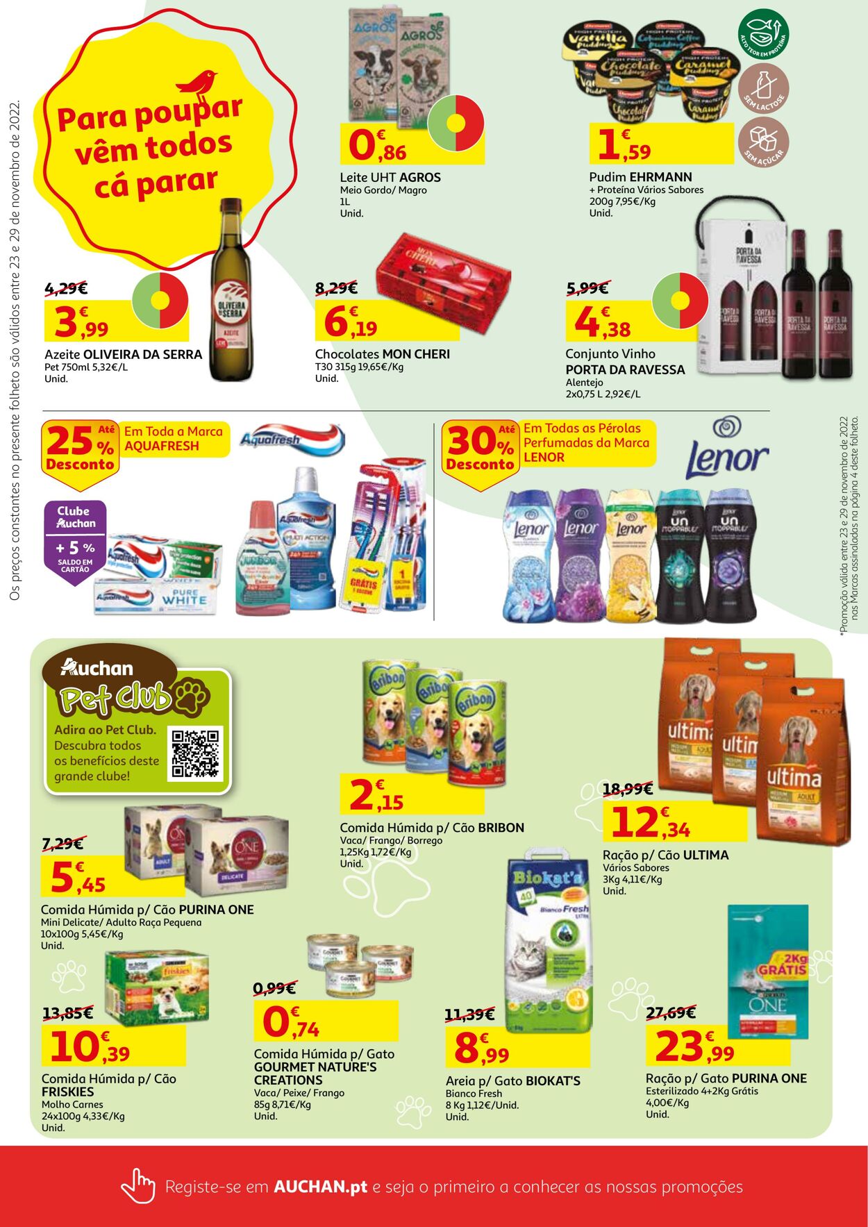 Folheto Auchan 23.11.2022 - 29.11.2022