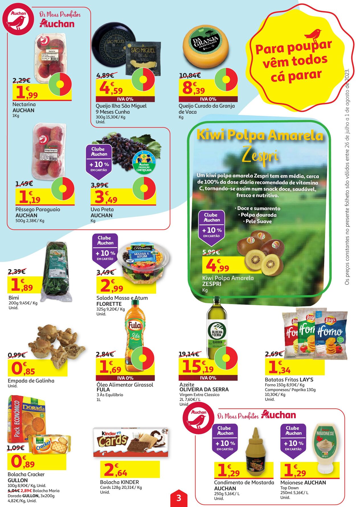 Folheto Auchan 26.07.2023 - 01.08.2023