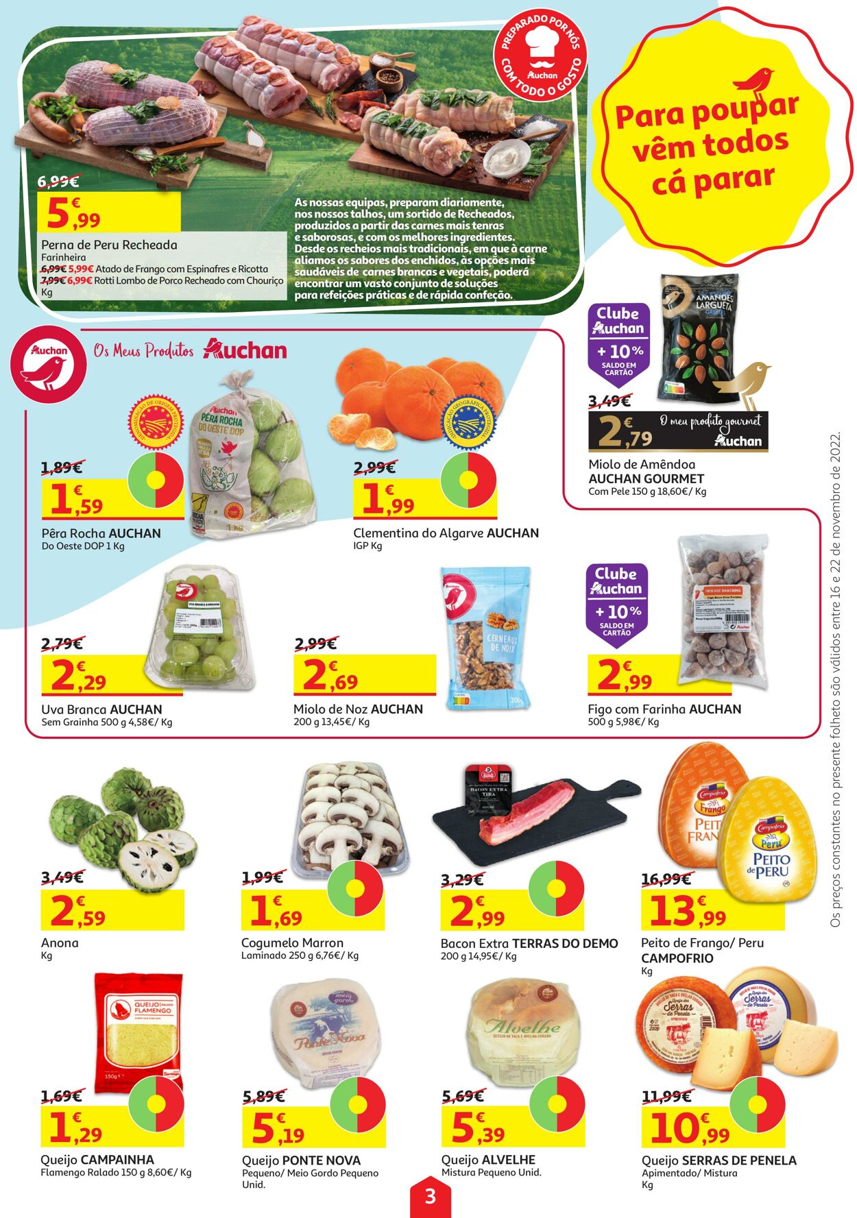 Folheto Auchan 16.11.2022 - 22.11.2022