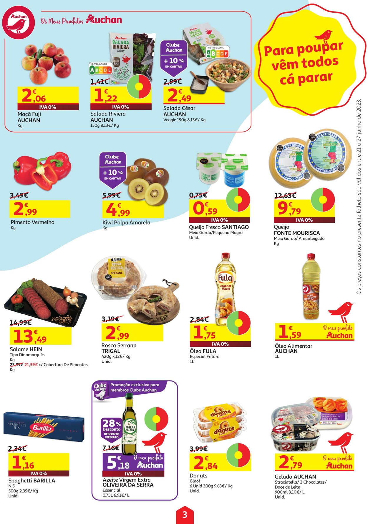 Folheto Auchan 21.06.2023 - 27.06.2023