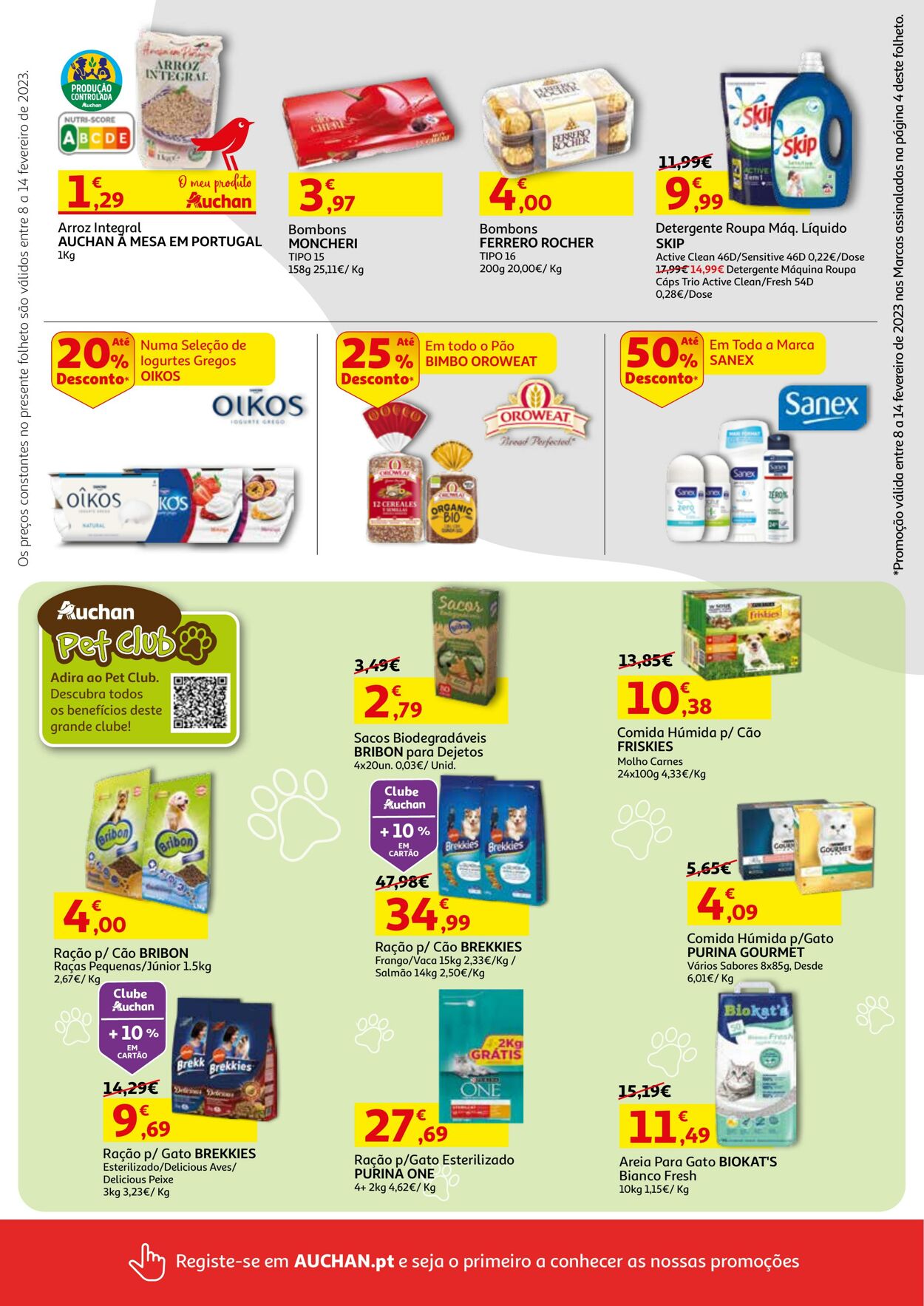 Folheto Auchan 08.02.2023 - 14.02.2023