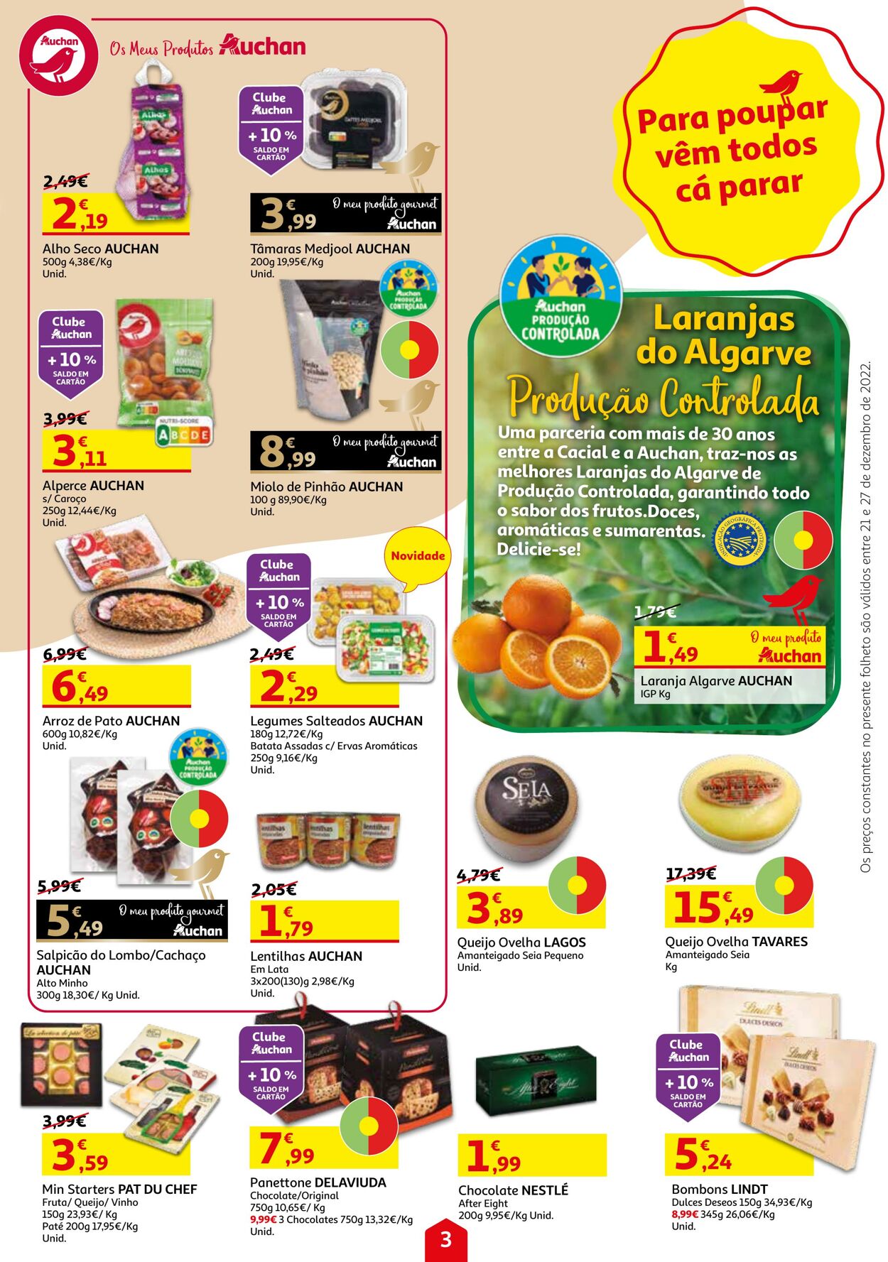 Folheto Auchan 21.12.2022 - 27.12.2022