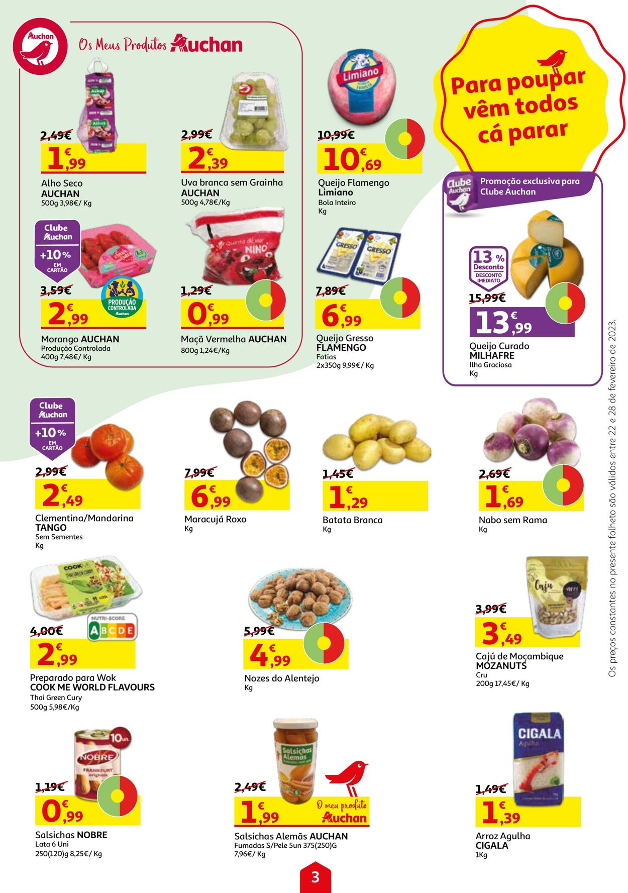 Folheto Auchan 22.02.2023 - 28.02.2023