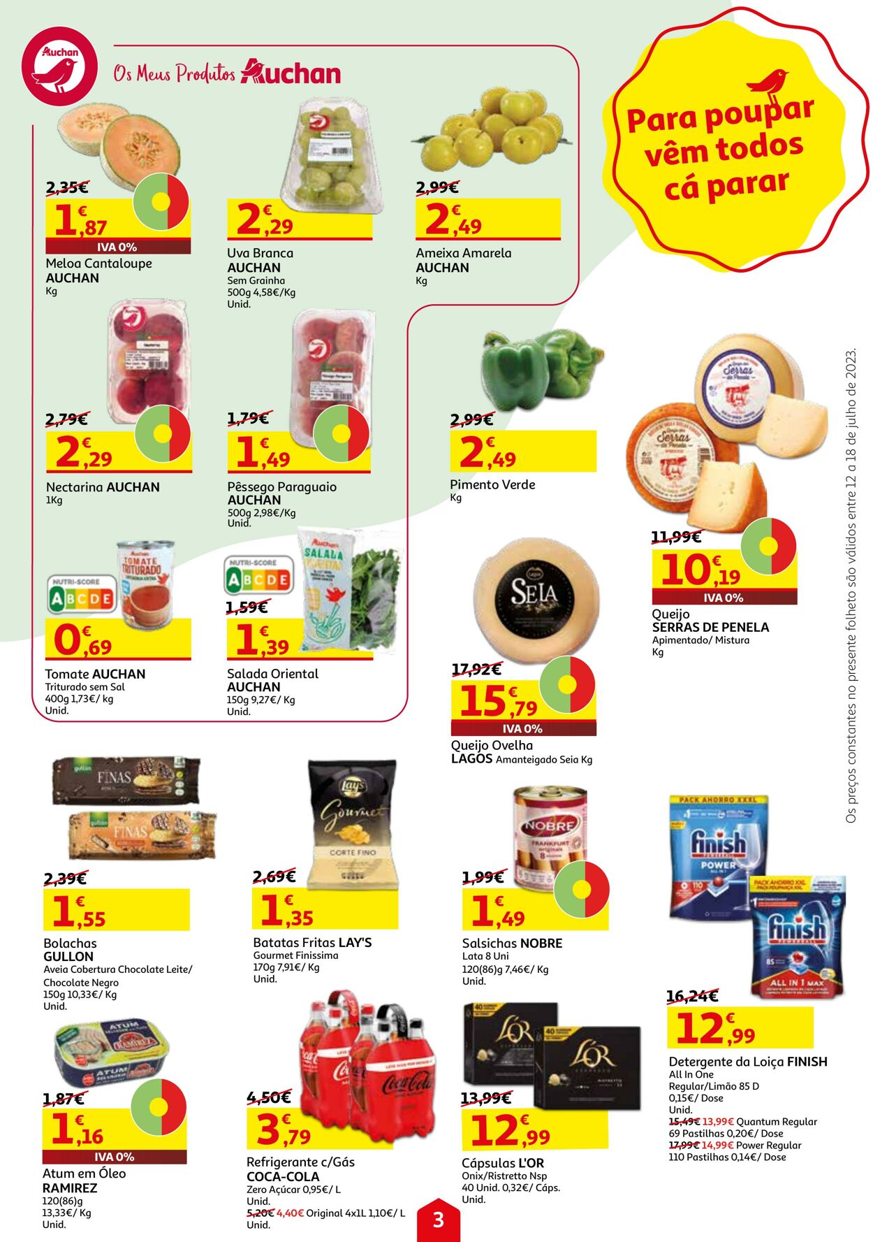 Folheto Auchan 12.07.2023 - 18.07.2023