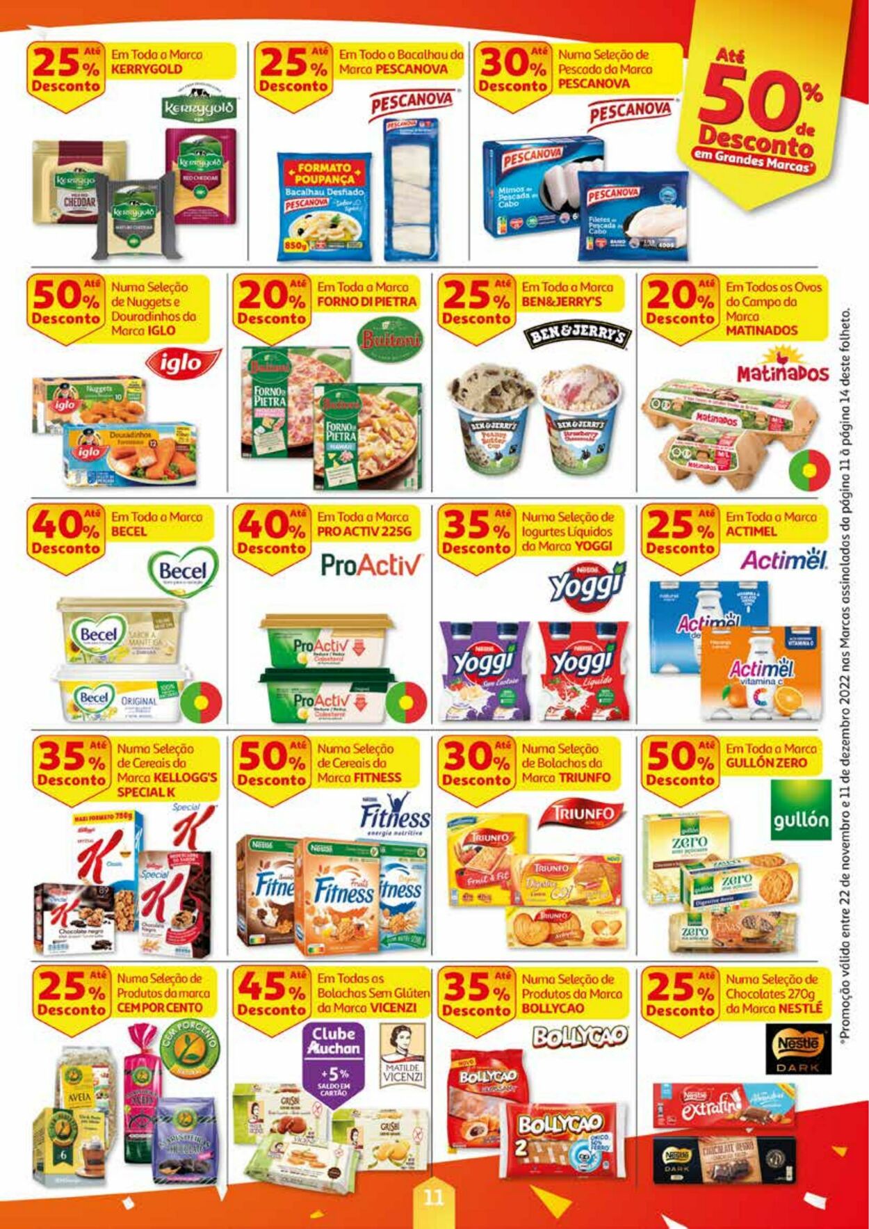 Folheto Auchan 22.11.2022 - 11.12.2022