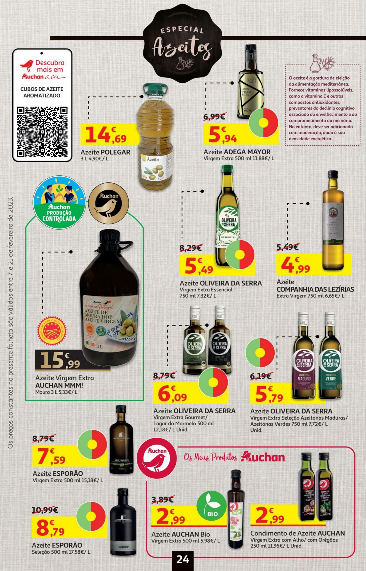 Folheto Auchan 07.02.2023 - 21.02.2023