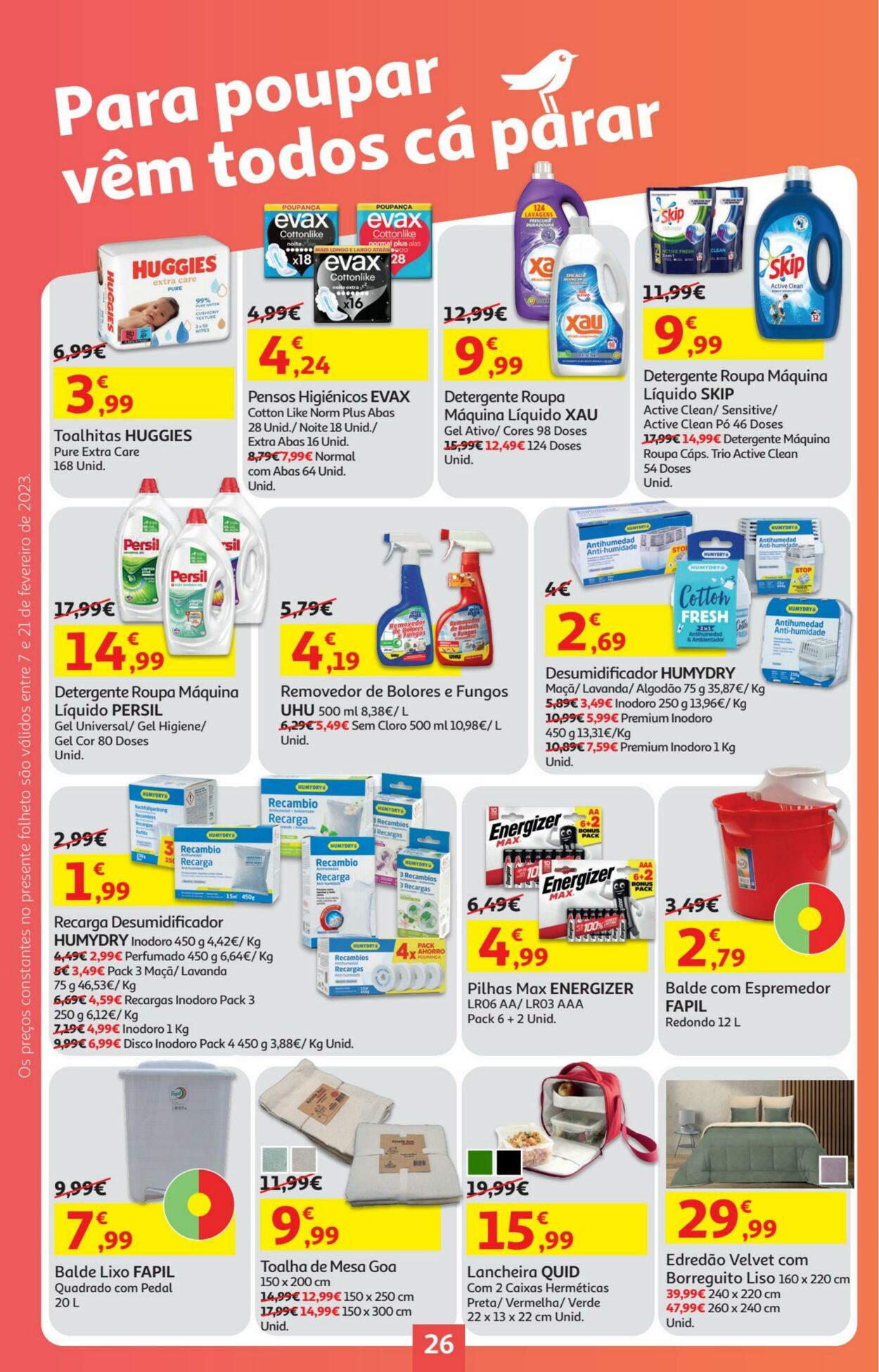 Folheto Auchan 07.02.2023 - 21.02.2023