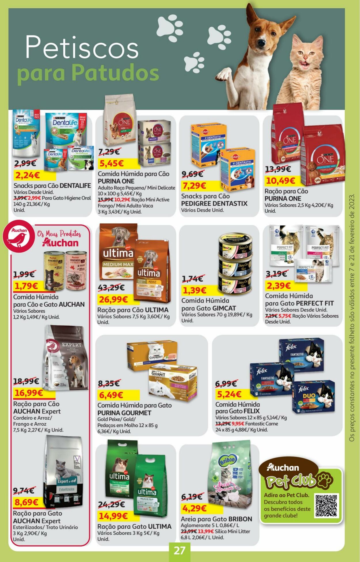 Folheto Auchan 07.02.2023 - 21.02.2023