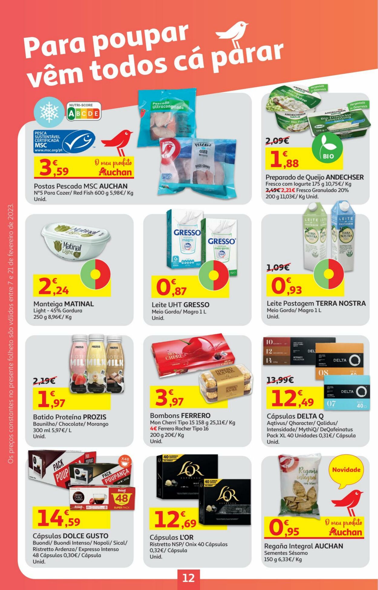 Folheto Auchan 07.02.2023 - 21.02.2023