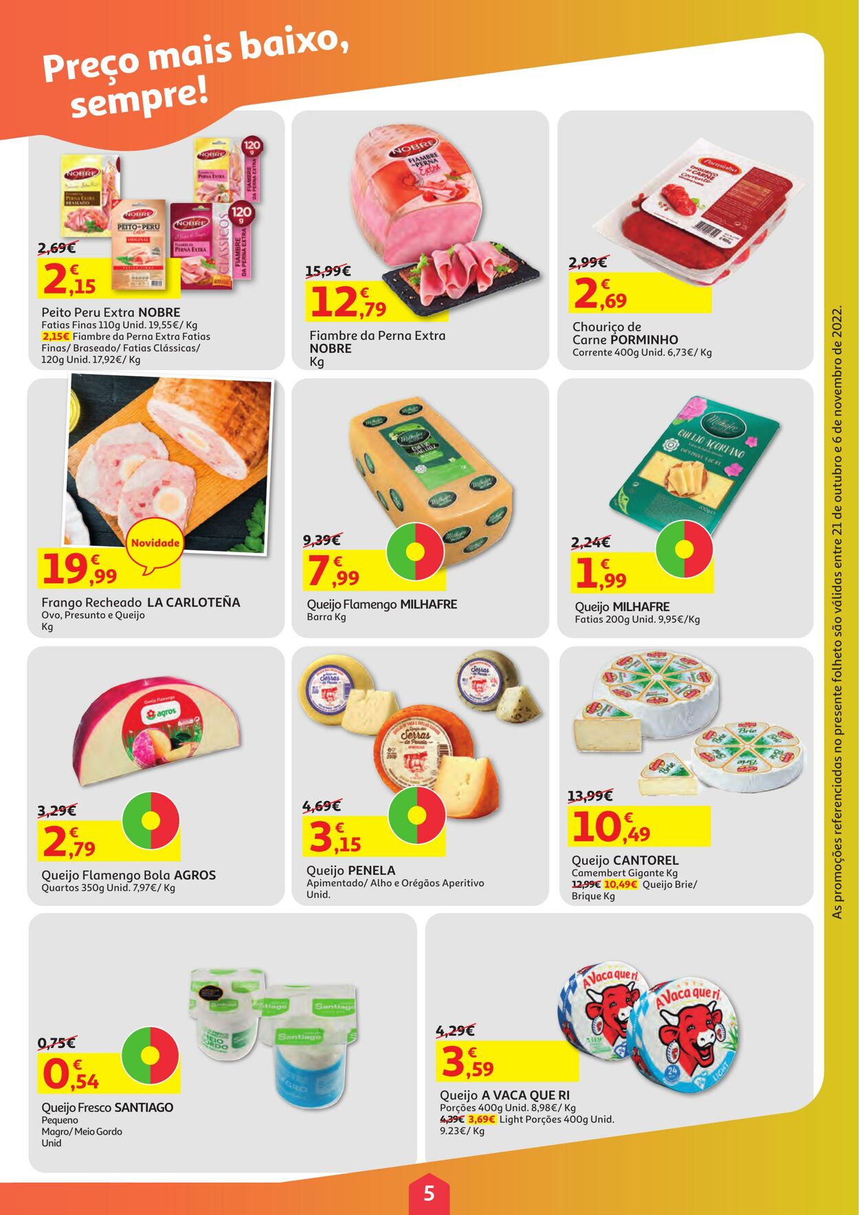 Folheto Auchan 21.10.2022 - 06.11.2022