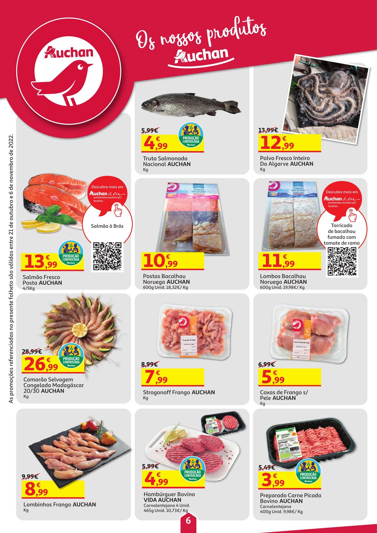 Folheto Auchan 21.10.2022 - 06.11.2022