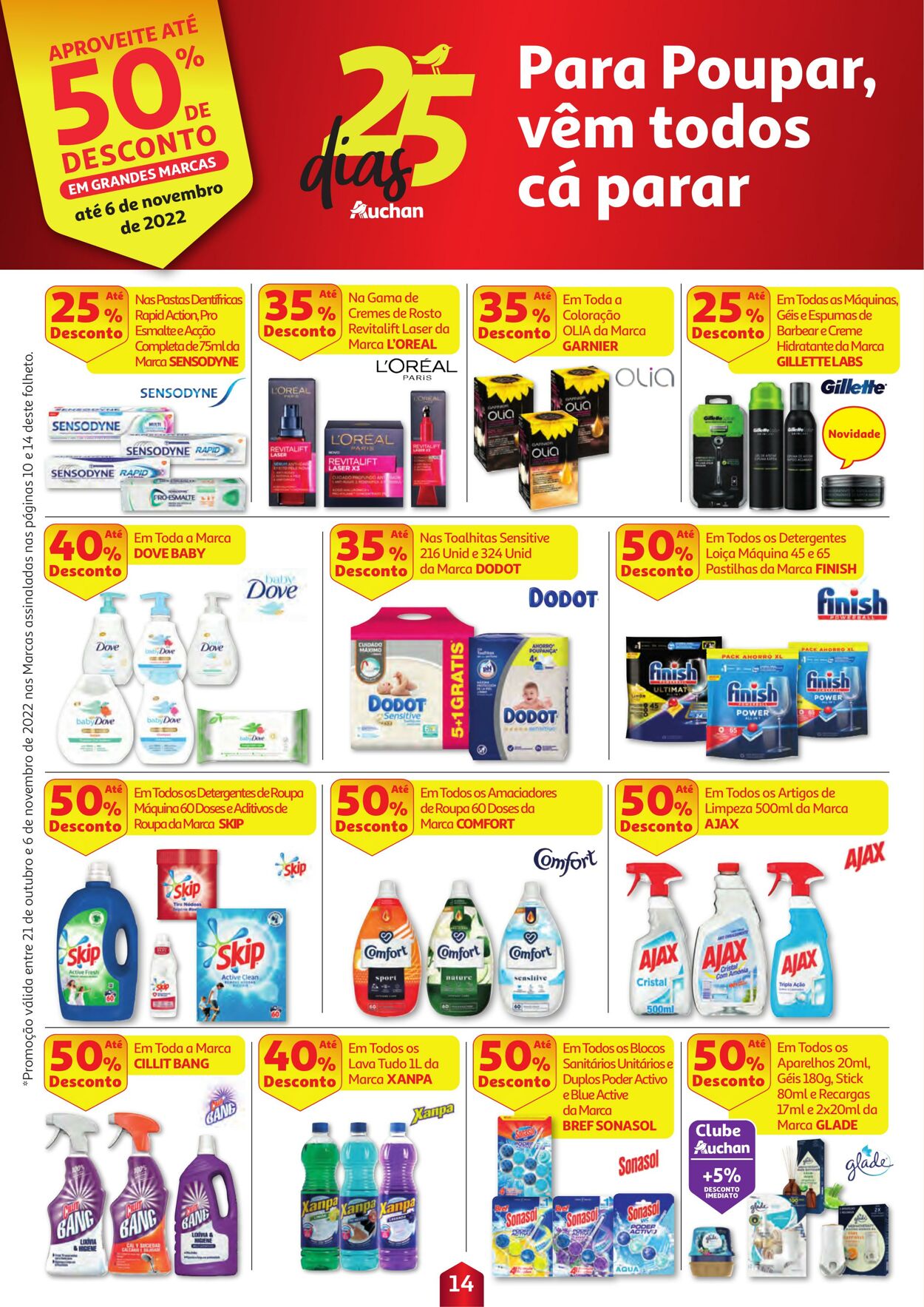 Folheto Auchan 21.10.2022 - 06.11.2022