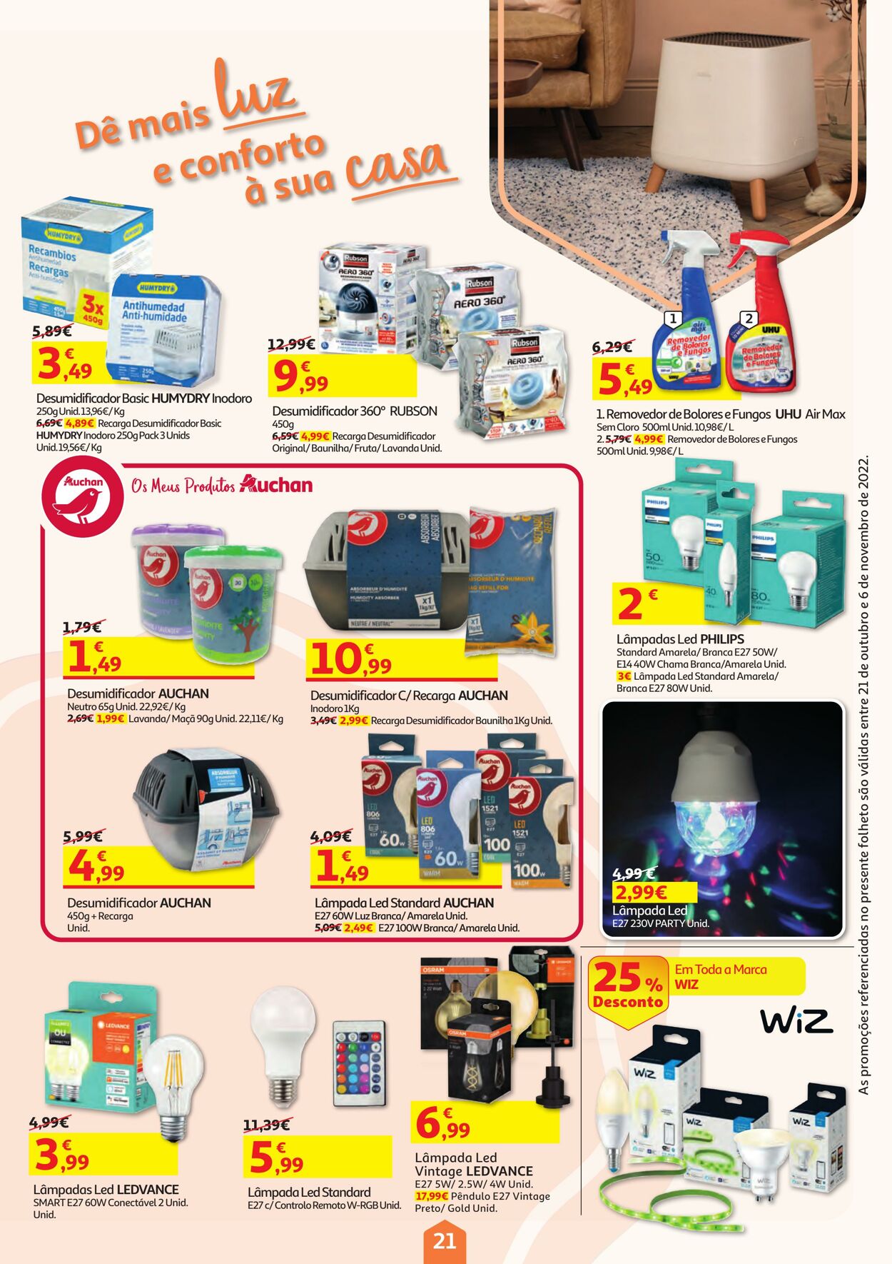 Folheto Auchan 21.10.2022 - 06.11.2022