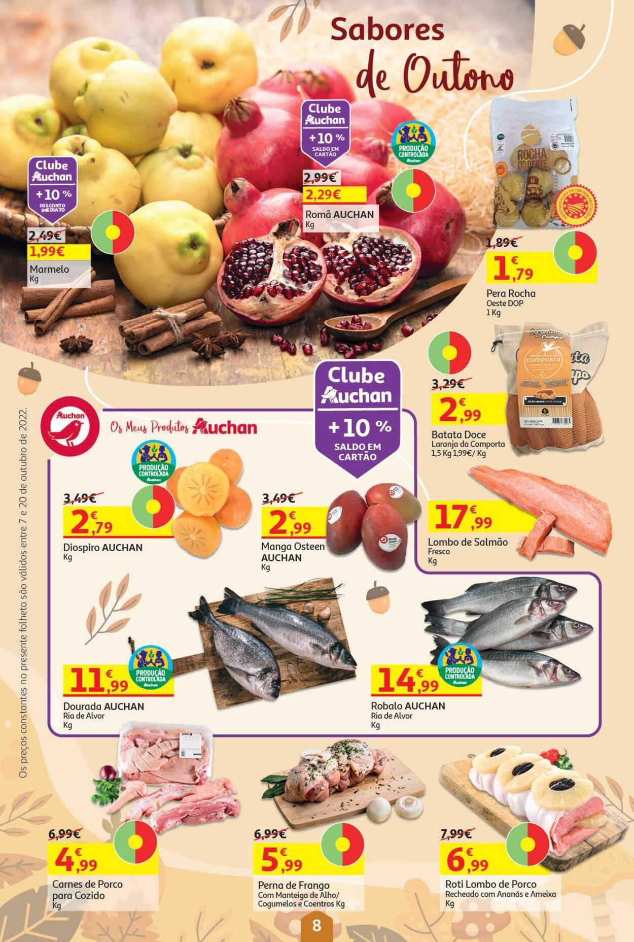 Folheto Auchan 07.10.2022 - 20.10.2022