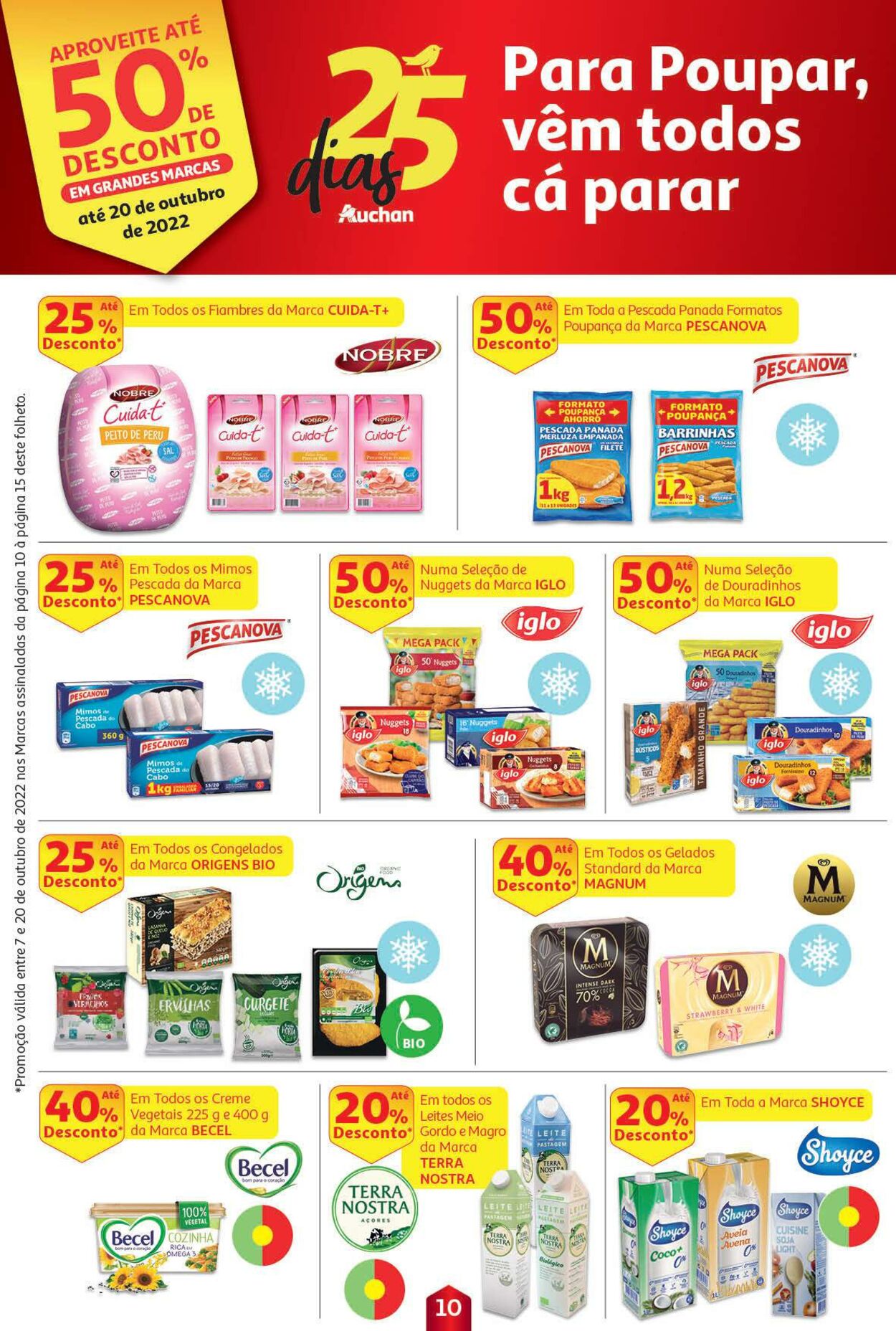 Folheto Auchan 07.10.2022 - 20.10.2022