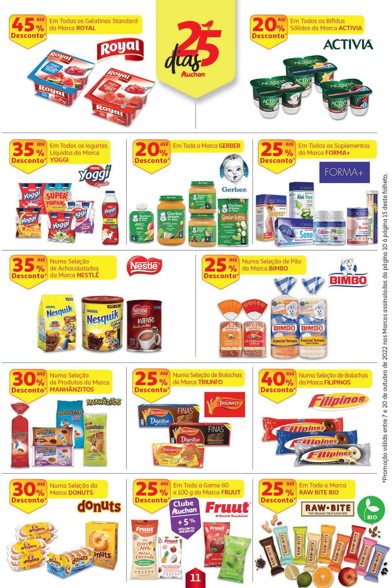 Folheto Auchan 07.10.2022 - 20.10.2022