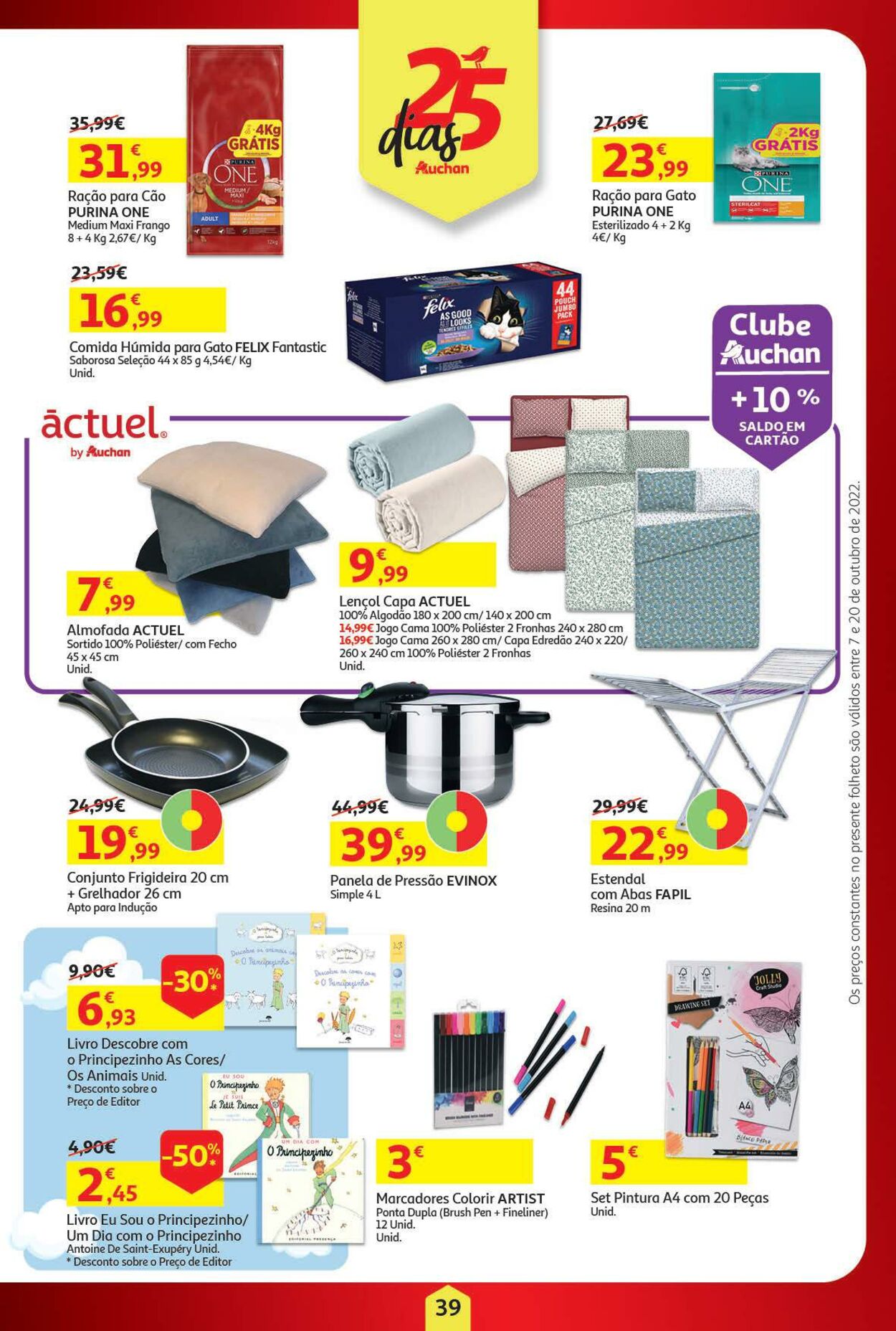 Folheto Auchan 07.10.2022 - 20.10.2022