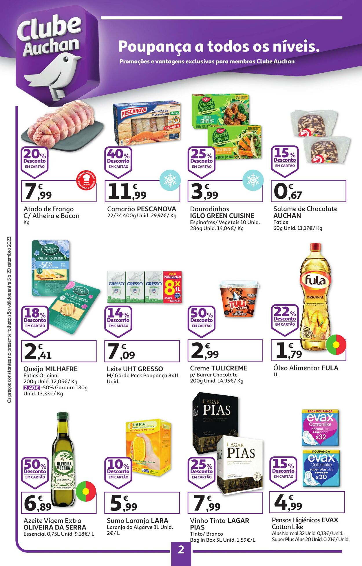 Folheto Auchan 05.09.2023 - 20.09.2023