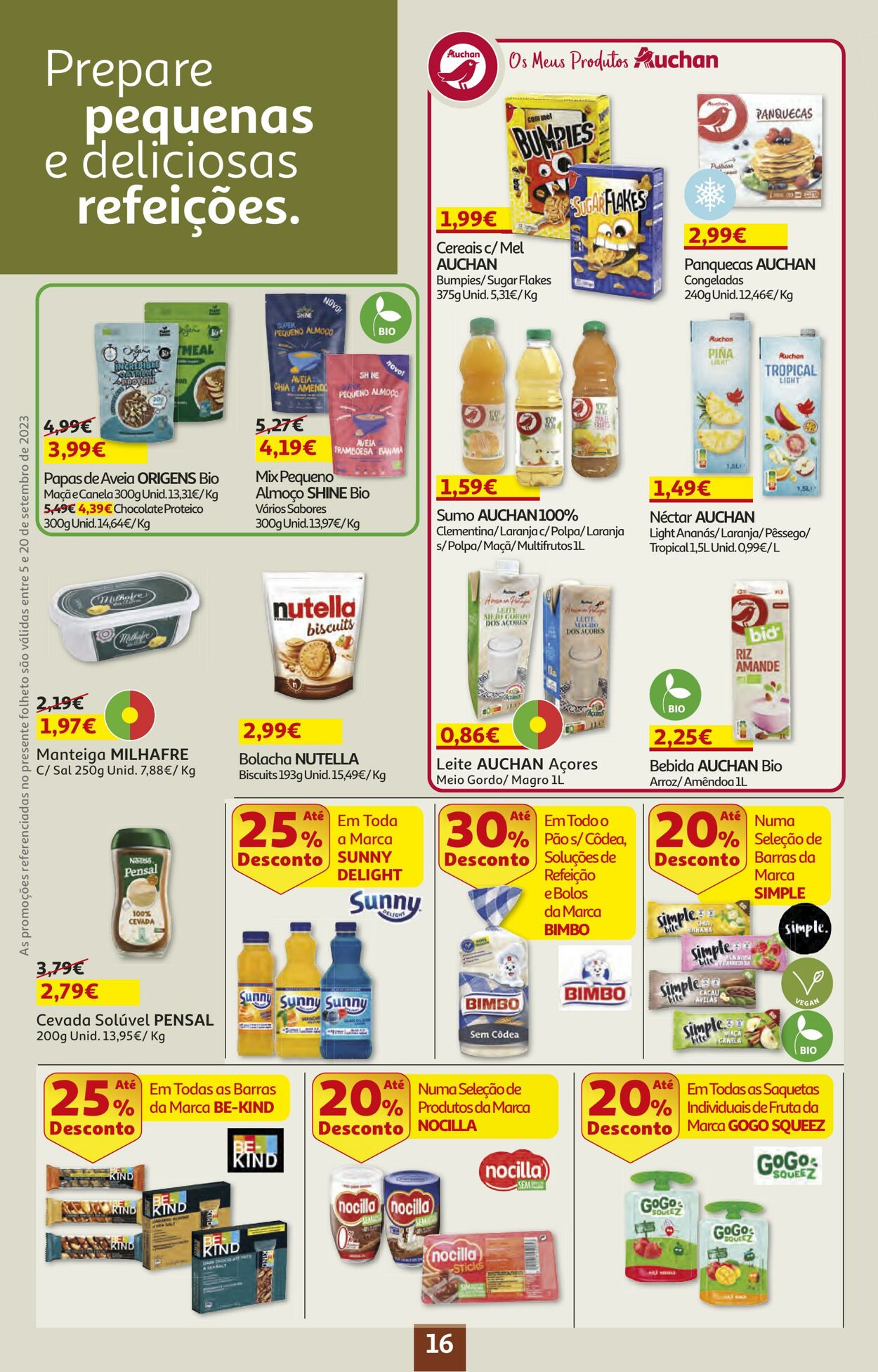 Folheto Auchan 05.09.2023 - 20.09.2023