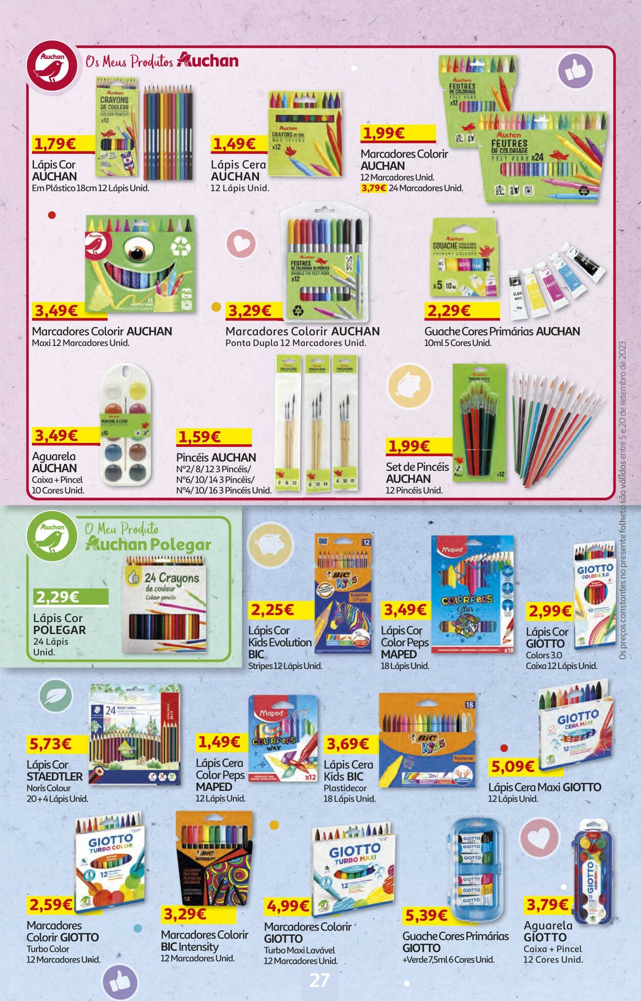 Folheto Auchan 05.09.2023 - 20.09.2023